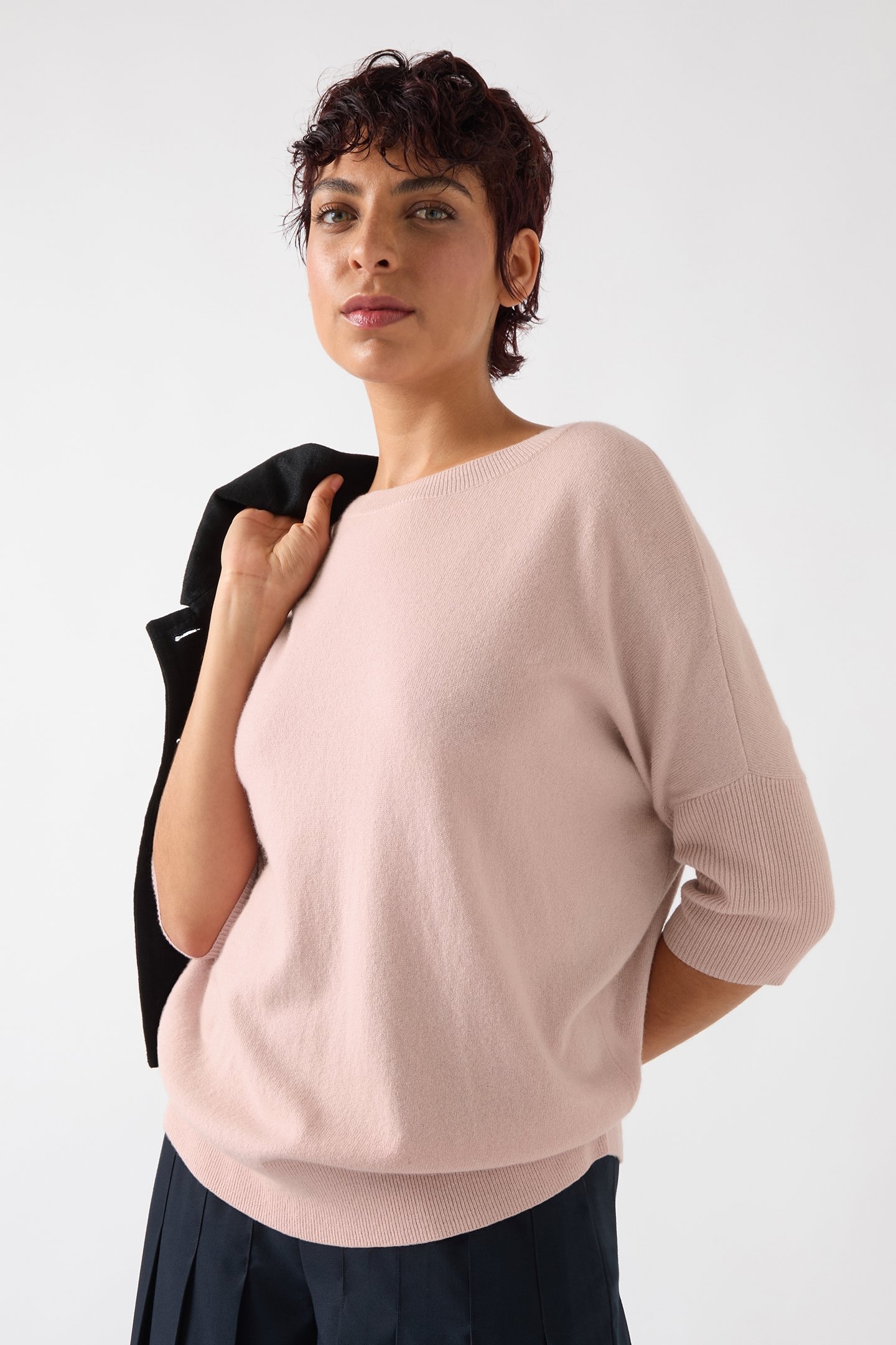 TK MARA KNIT T-SHIRT LIGHT PINK 5