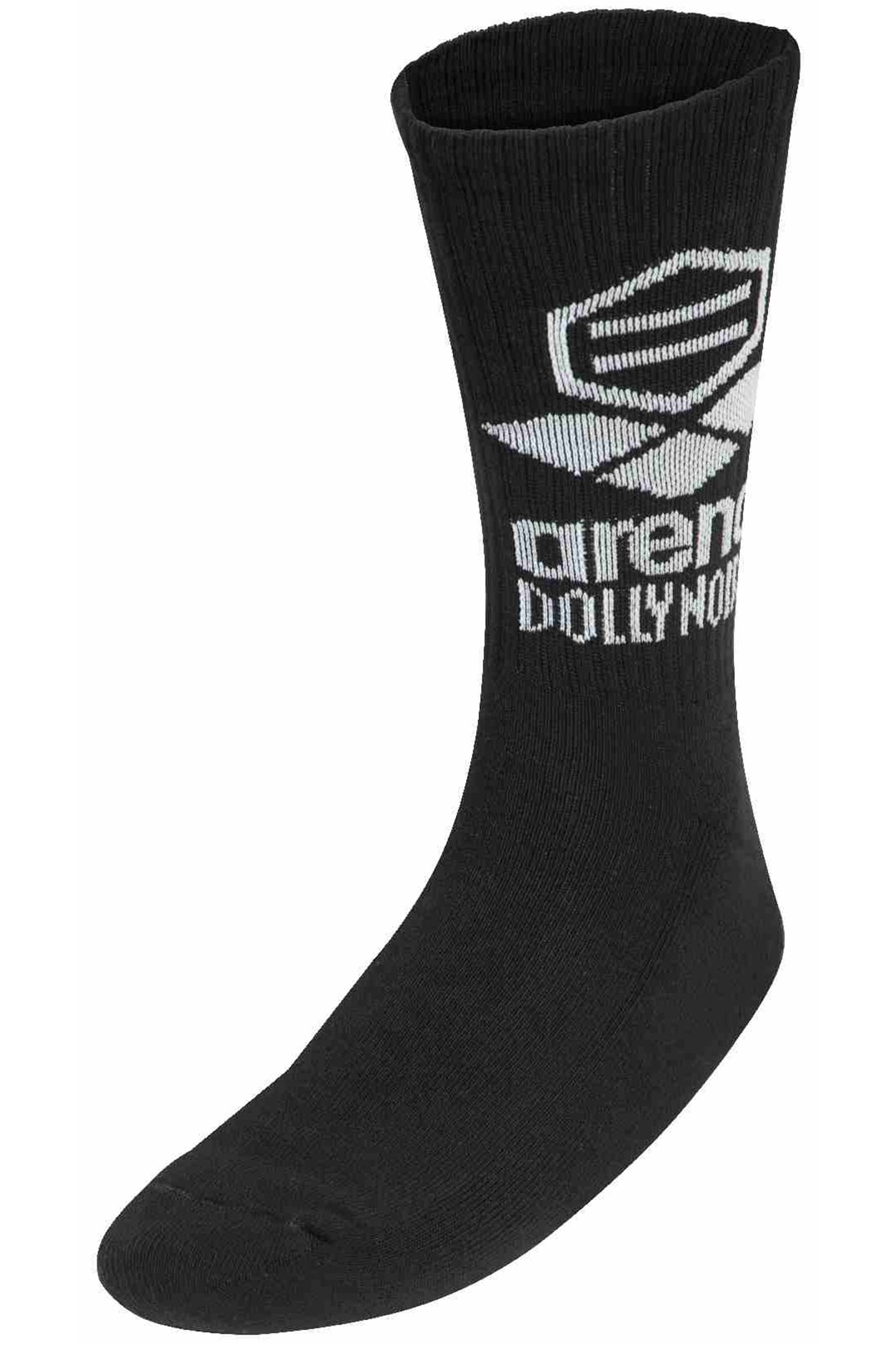ARENA/DOLLY NOIRE SOCKS BLACK-WHITE 5