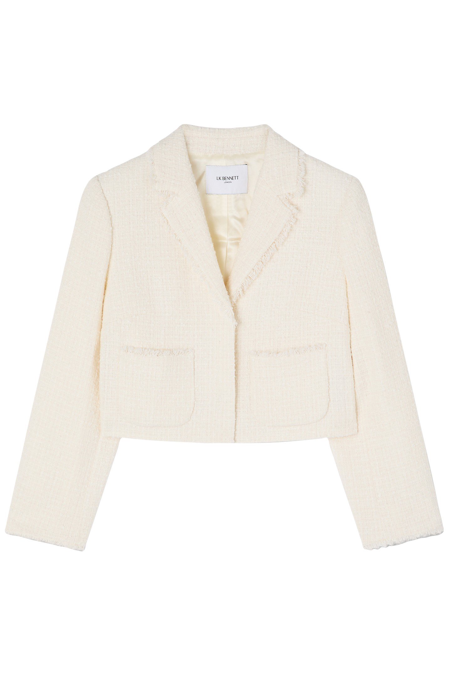 JK CARLA CROPPED JACKET IVORY 3
