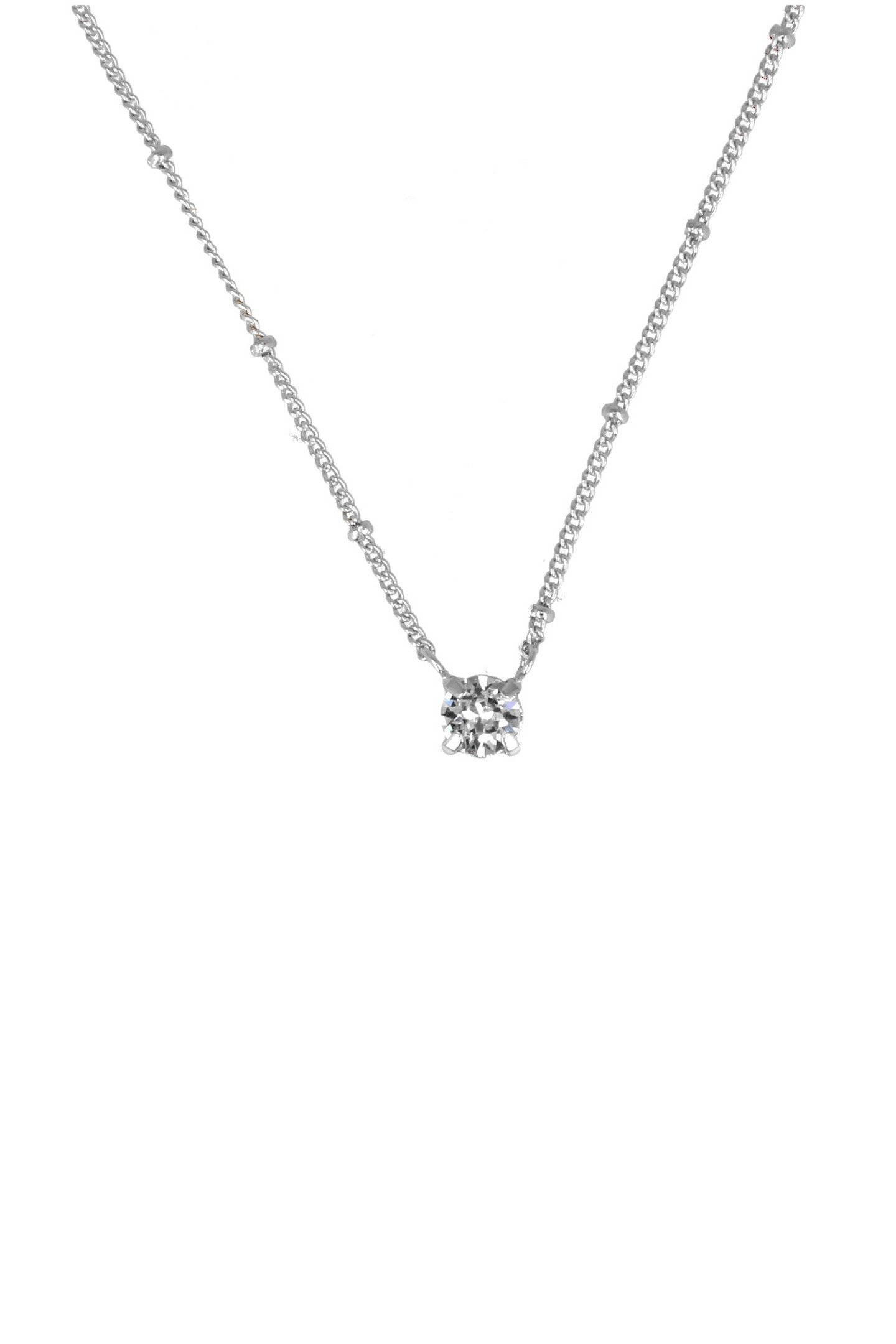 CRYSTAL SOLITAIRE NECKLACE 2