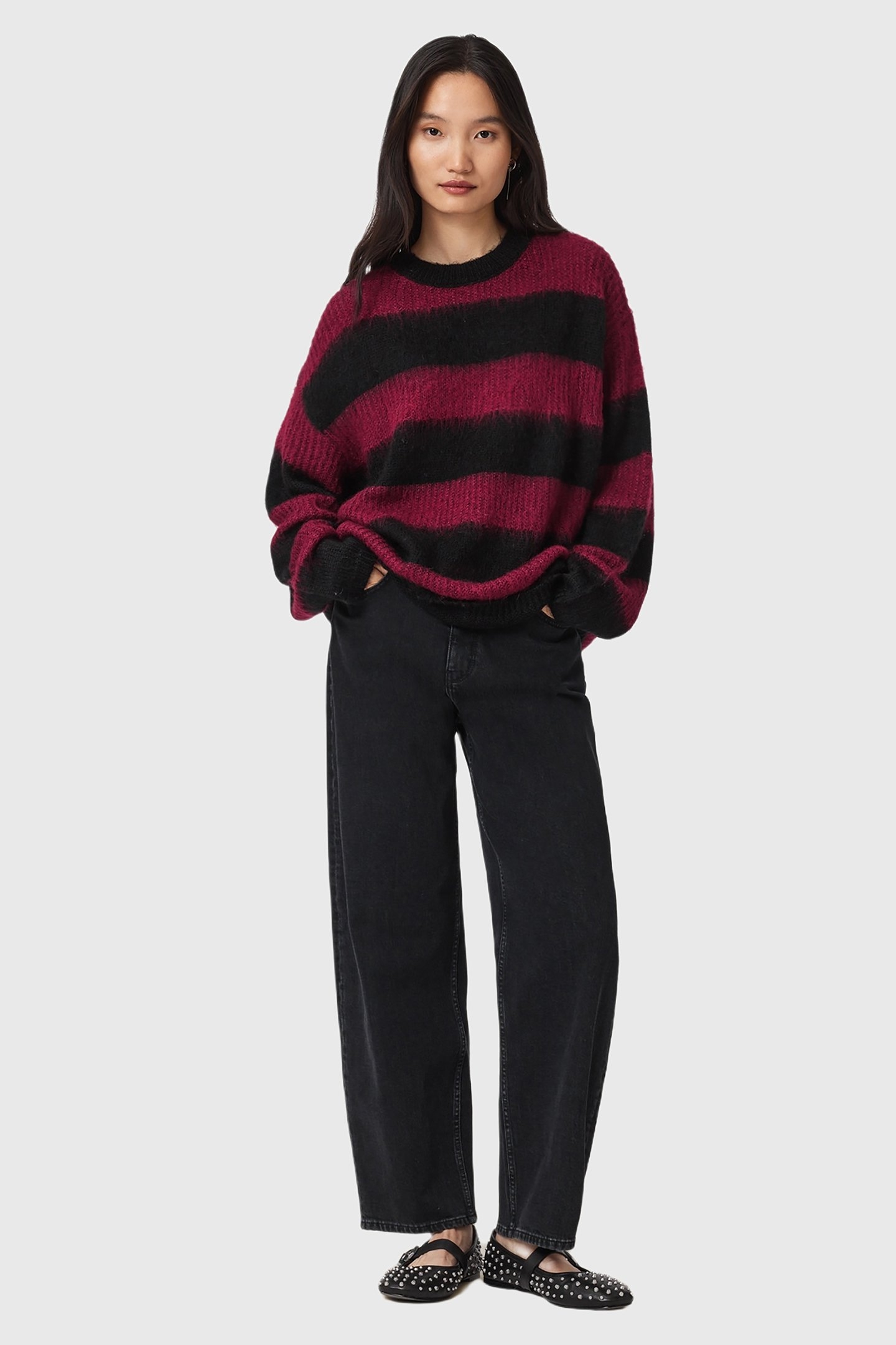 ONYX JUMPER BLACK/RED 2