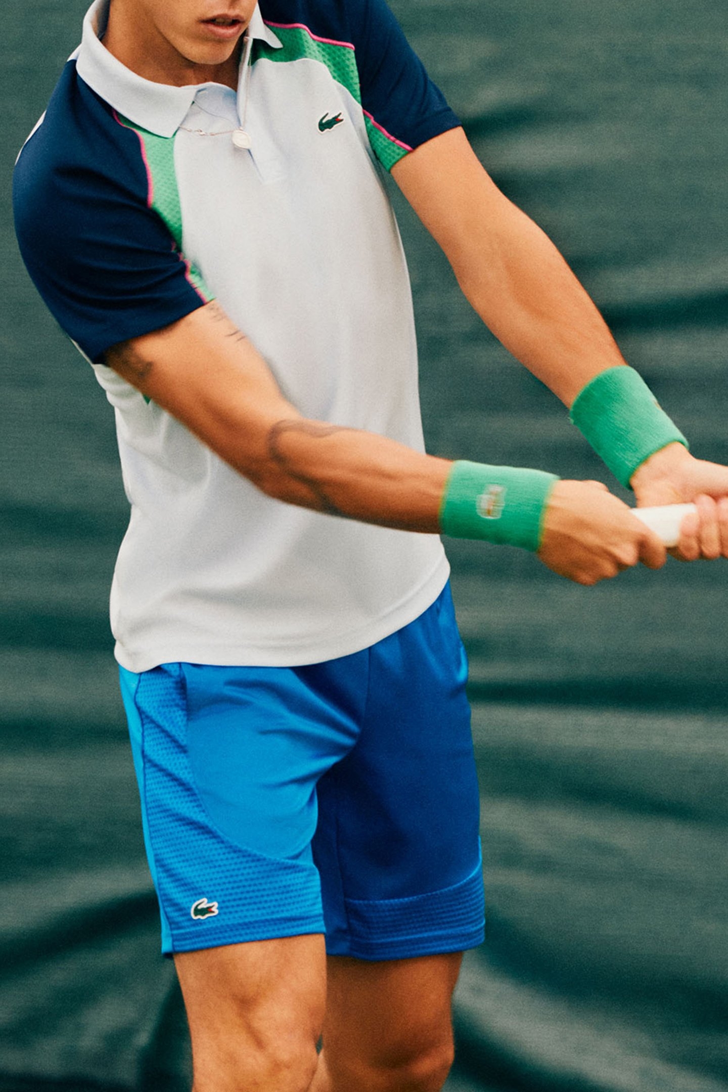 SHORTSLEEVE POLO RILL/NAVY BLUE-CALATHEA 3