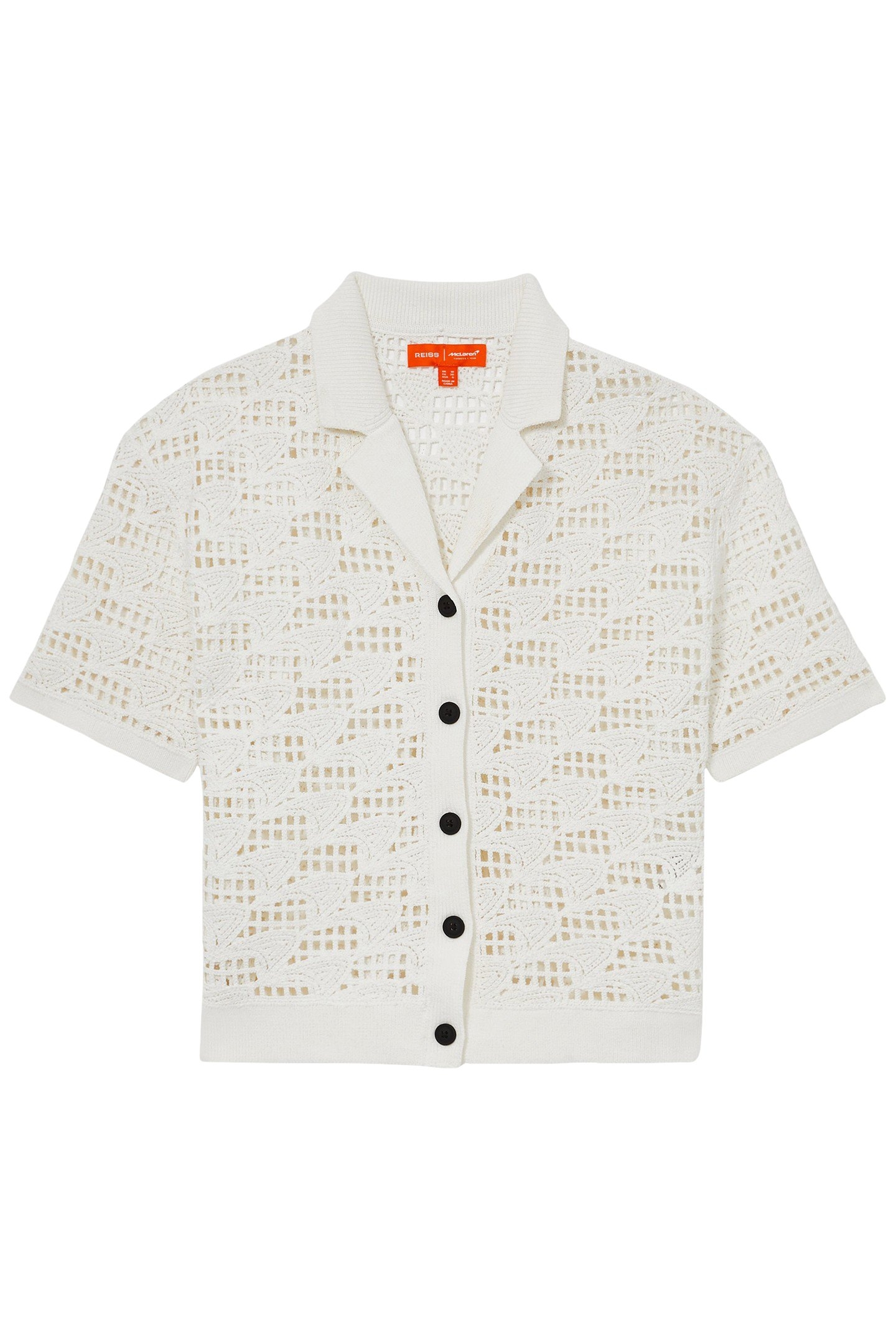 SS CROCHET CUBAN SHIRT WHITE 3