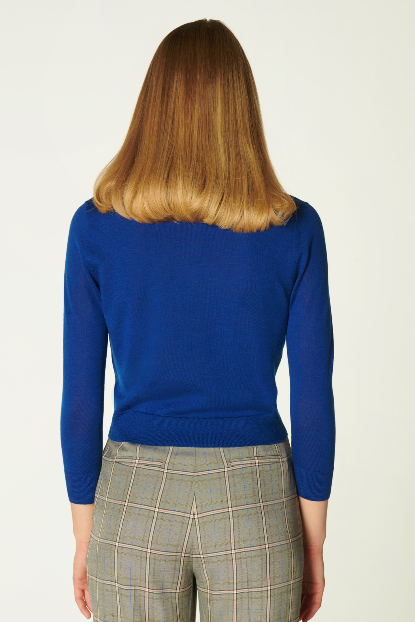 CD BONNIE - CREW NECK CAR SLOANE BLUE 3