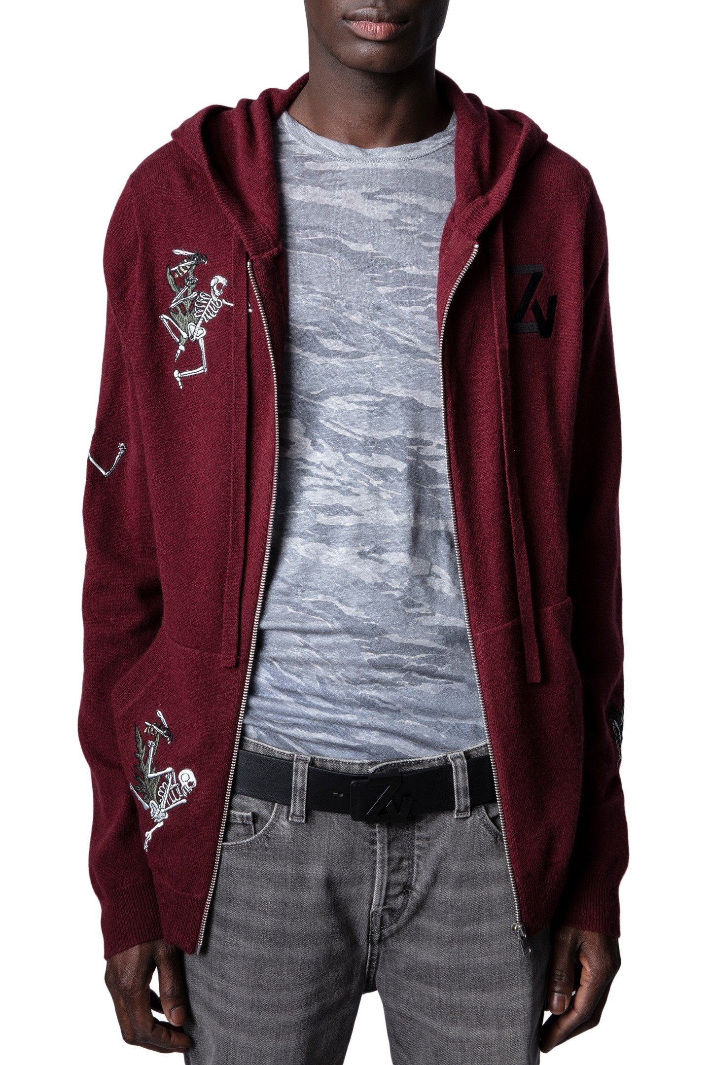 CLASH LC MULTICUSTO SKULLETON BORDEAUX 1