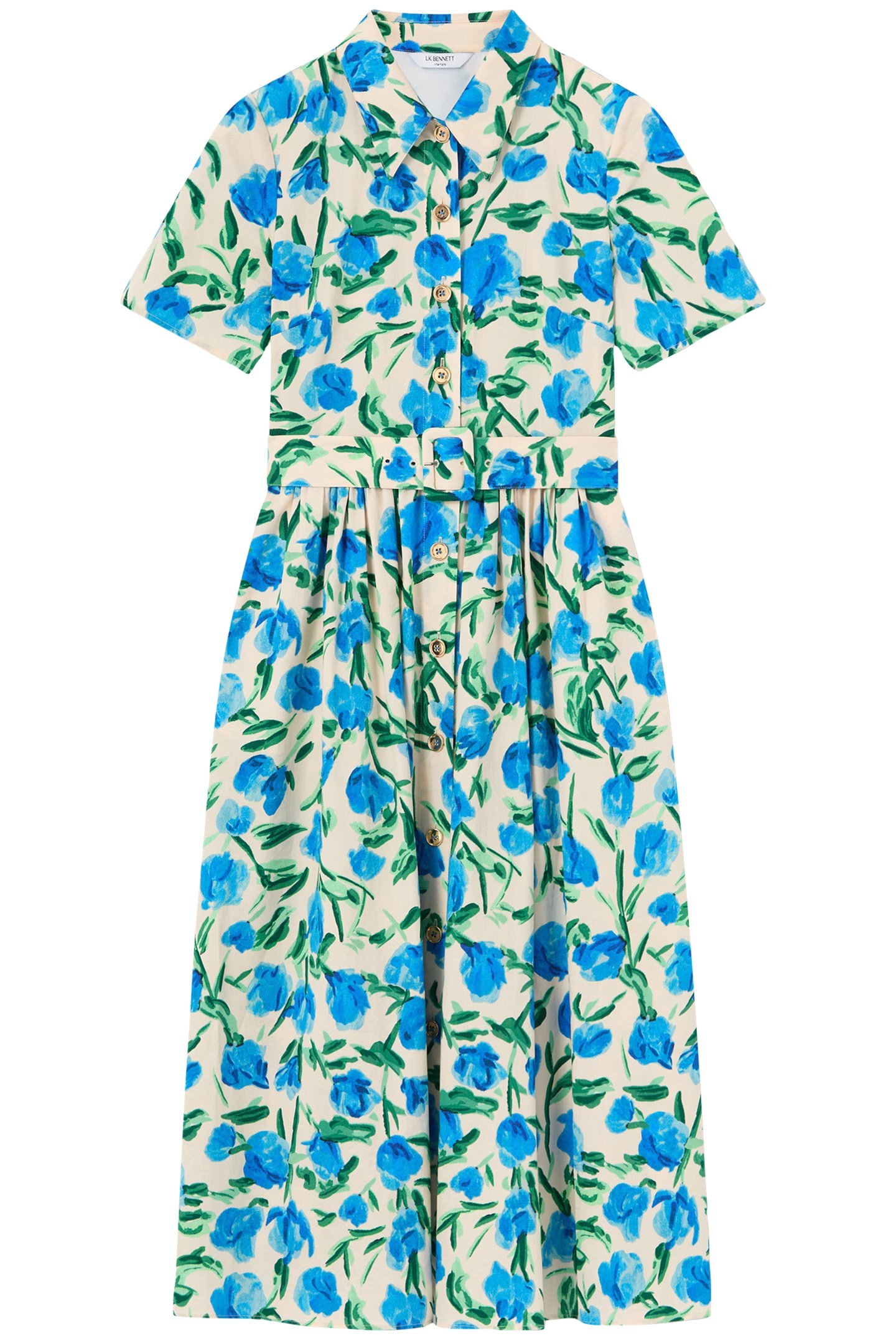 DR CALDER COTTON DRESS WHITE 4