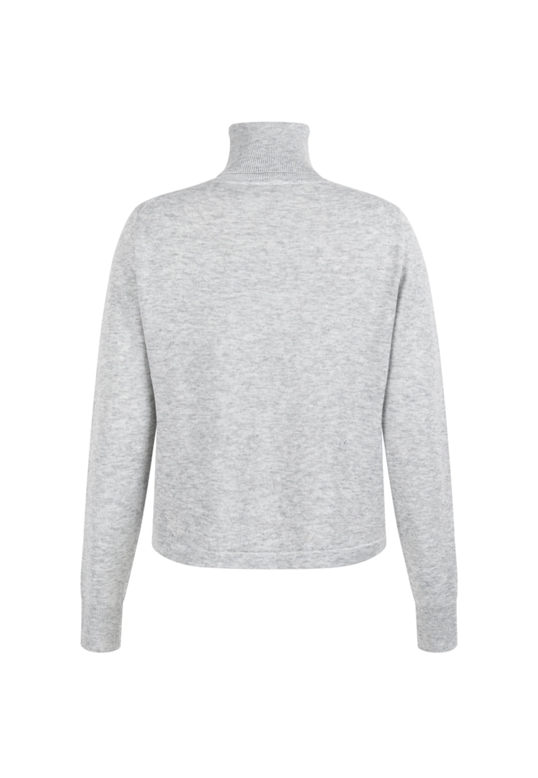 MILLA KNITTED PULL LONG SLEEVE LIGHT GREY MELEE 4