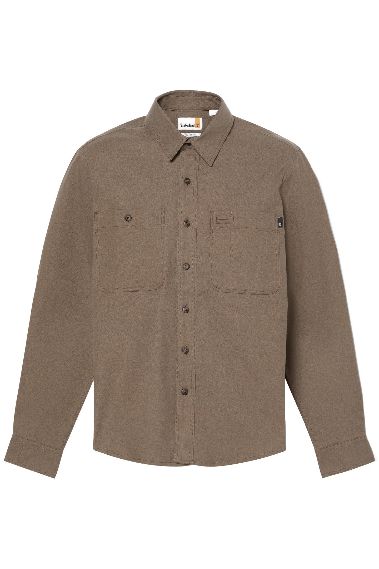 WINDHAM BRUSHED TWILL OVERSHIRT CHOCOLATE CHIP 4