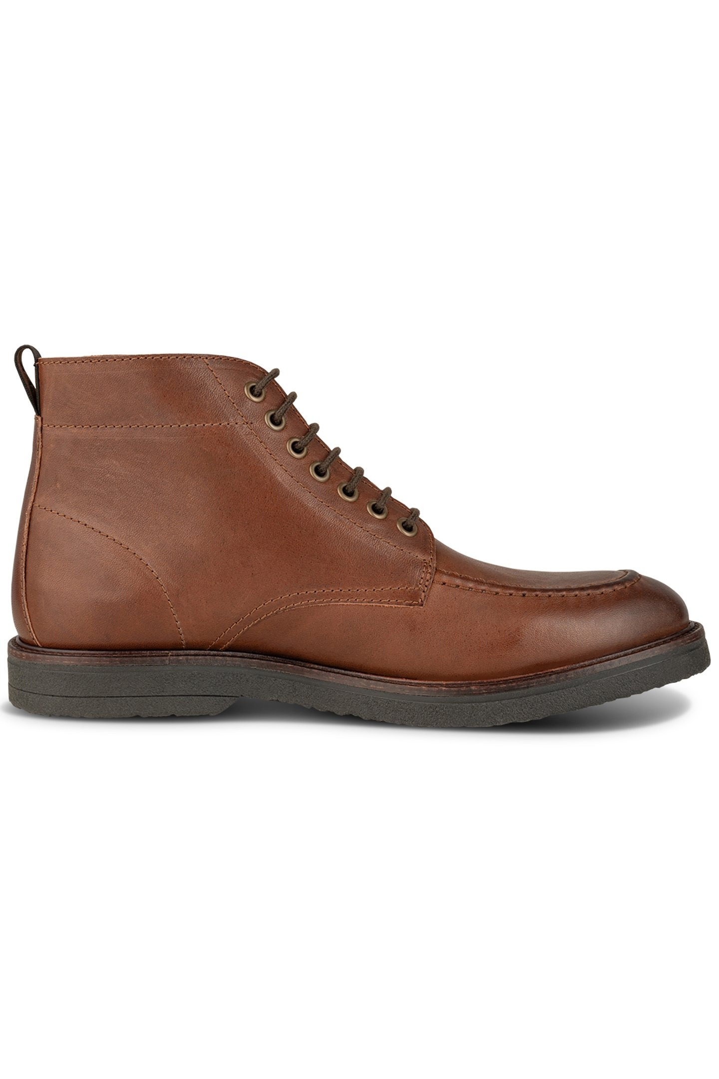 KIP APRON WATER REPELLENT BOOT BROWN 1