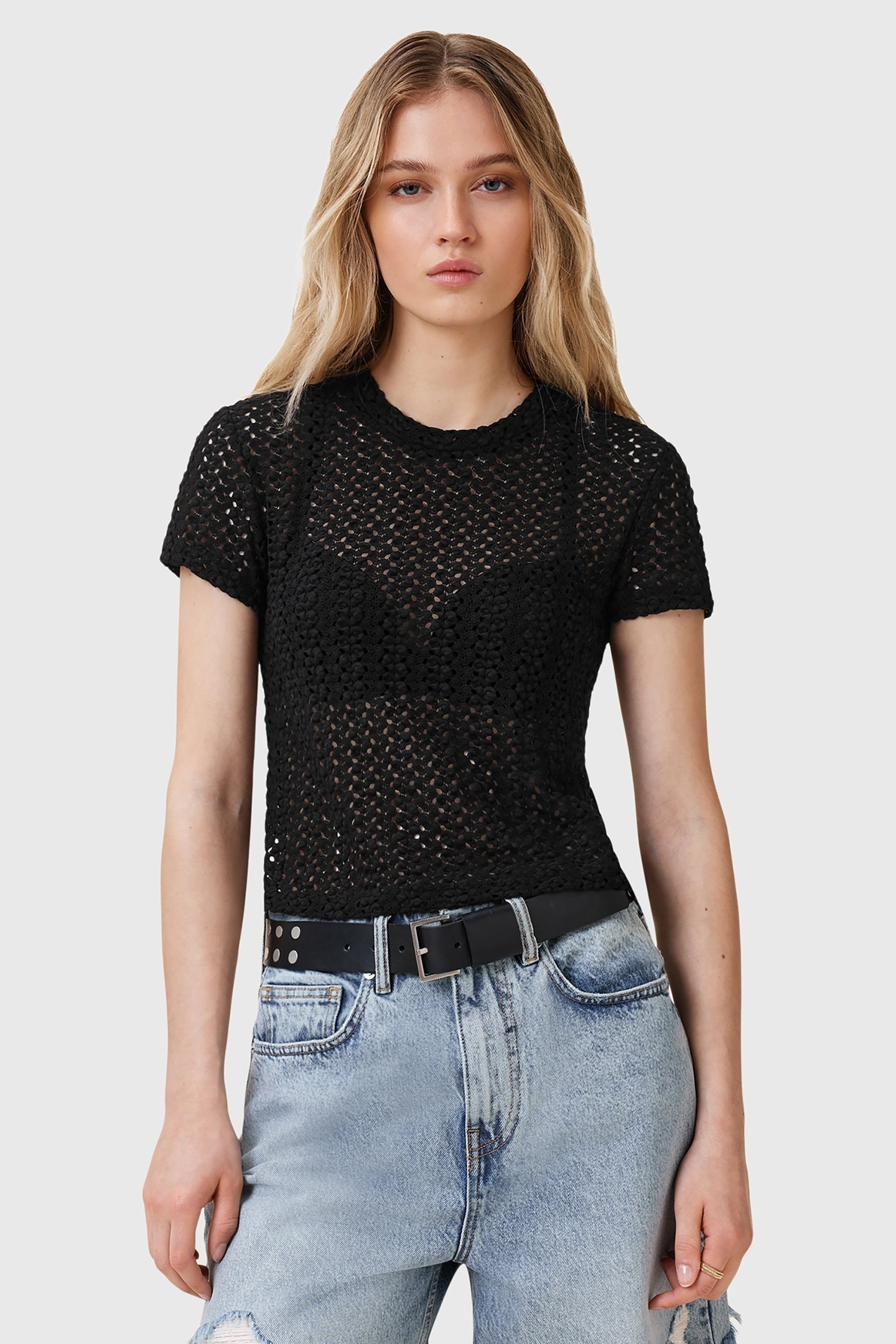 KARMA STEVIE TEE BLACK 1