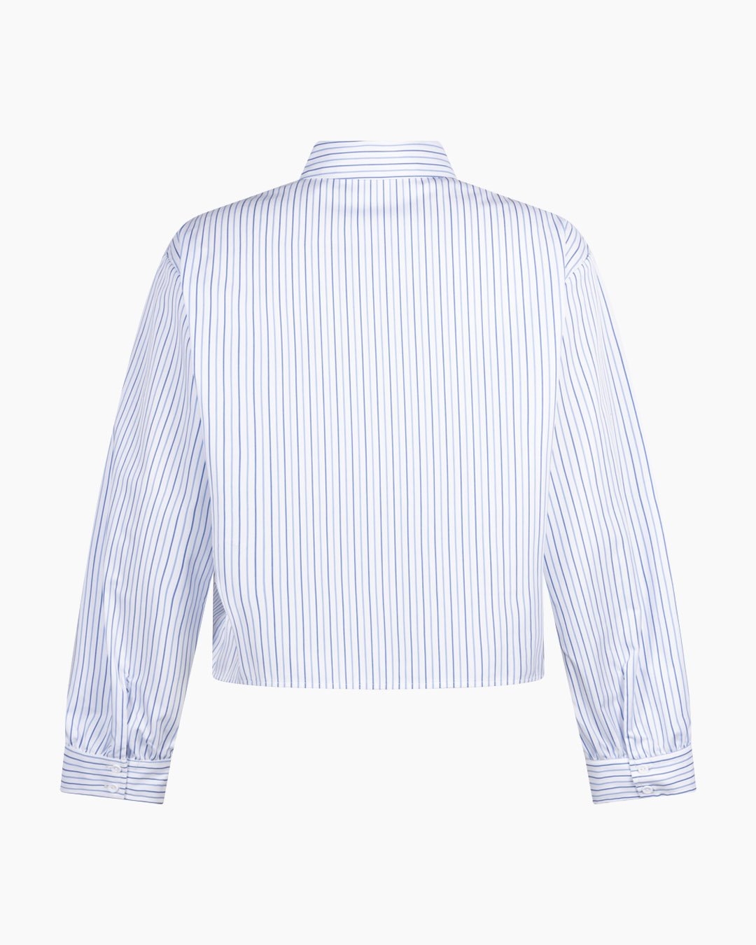 DIEGA SHIRT LONG SLEEVE BLUE WHITE STRIPE 4