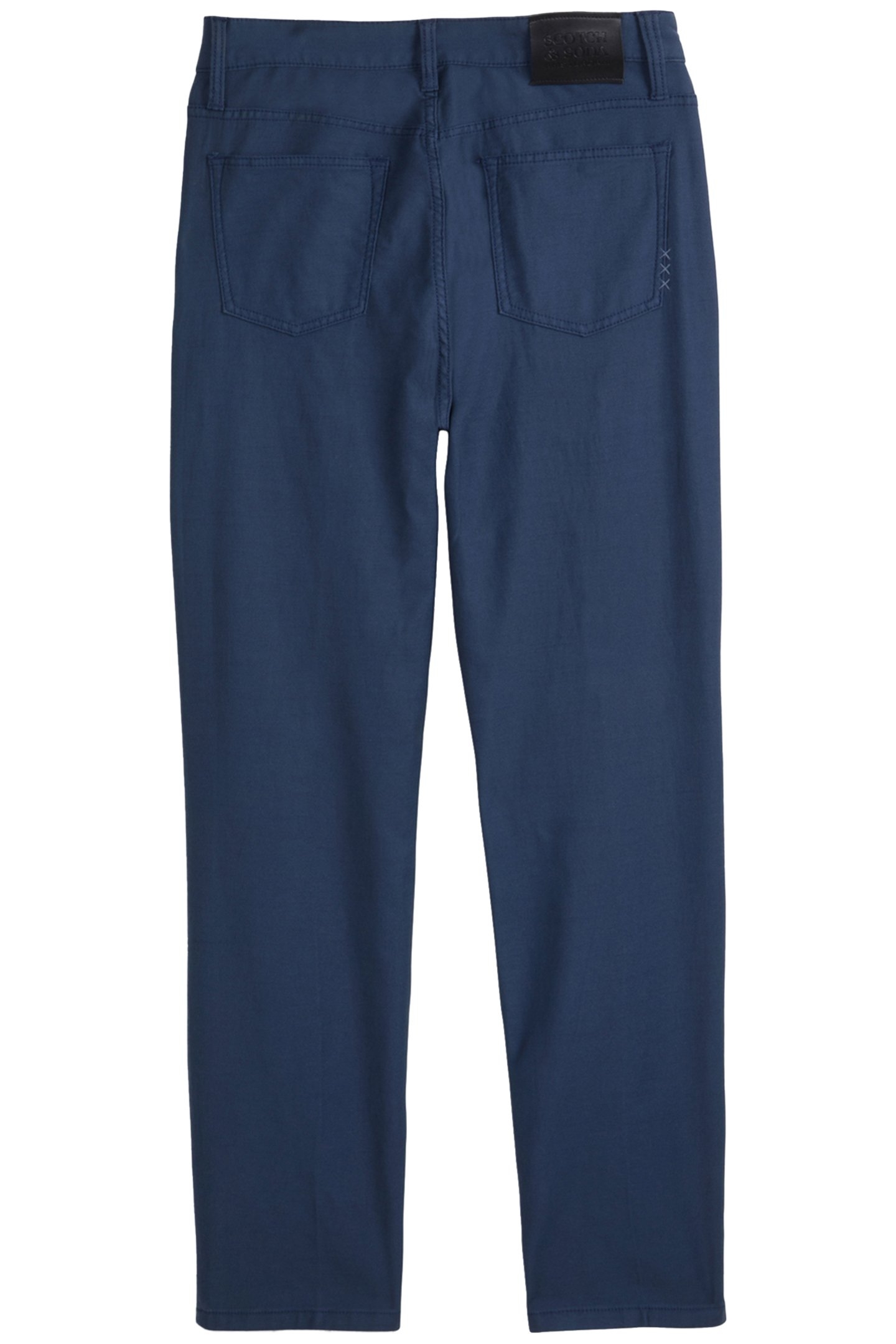 DOBBY COLOR STRAIGHT FIT NAVY/GREY 2