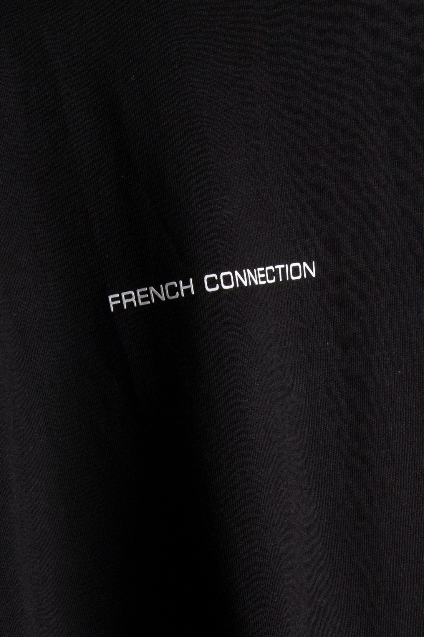 FRENCH CONNECTION TEE BLACK/WHITE 4