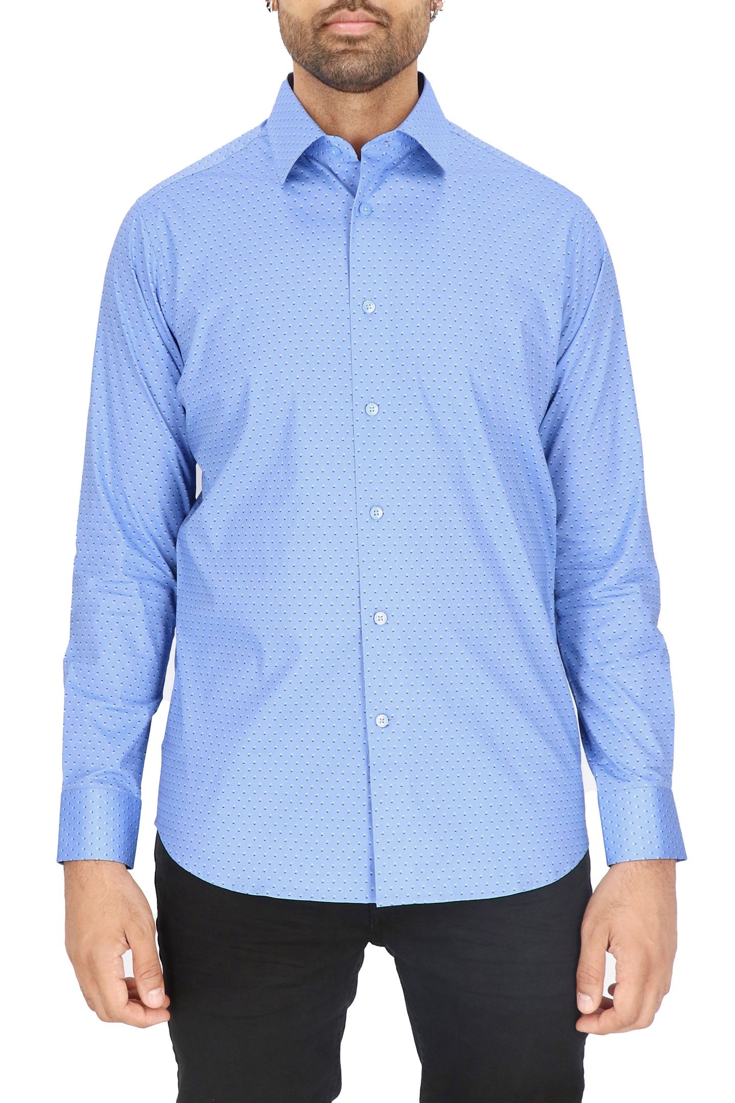 DRESS SHIRT BLUE 1