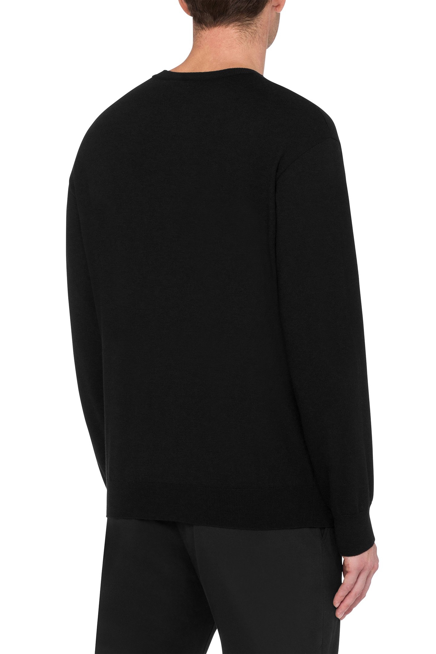 CREWNECK KNITWEAR BLACK 2