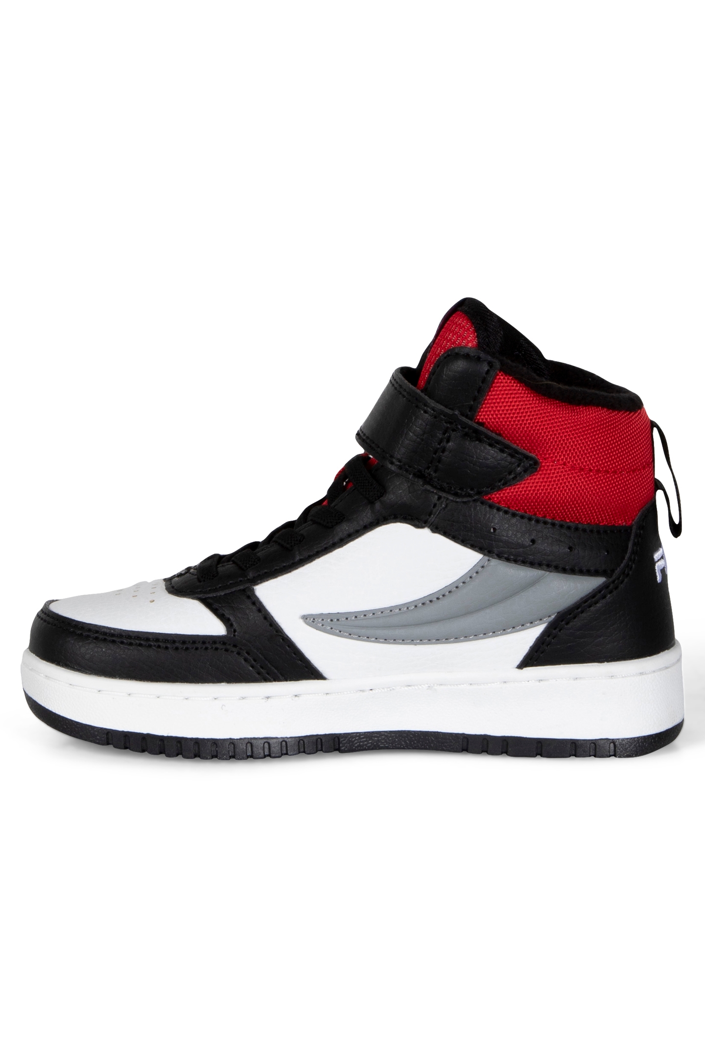 UNISEX FILA REGA NF MID VELCRO WHITE-BLACK-FILA RED 3