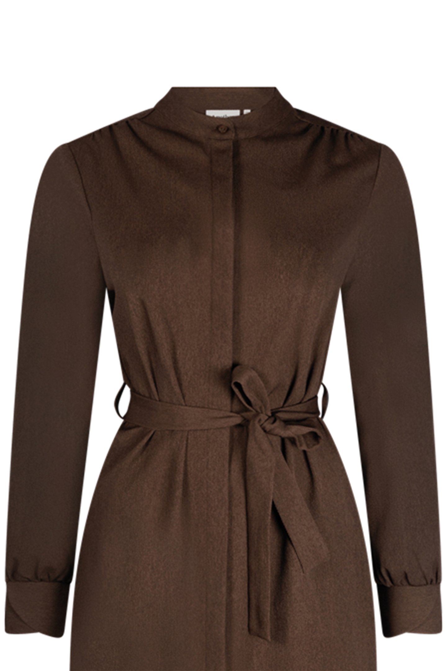 DALYCE DRESS LONG SLEEVE SLATE BLACK 4