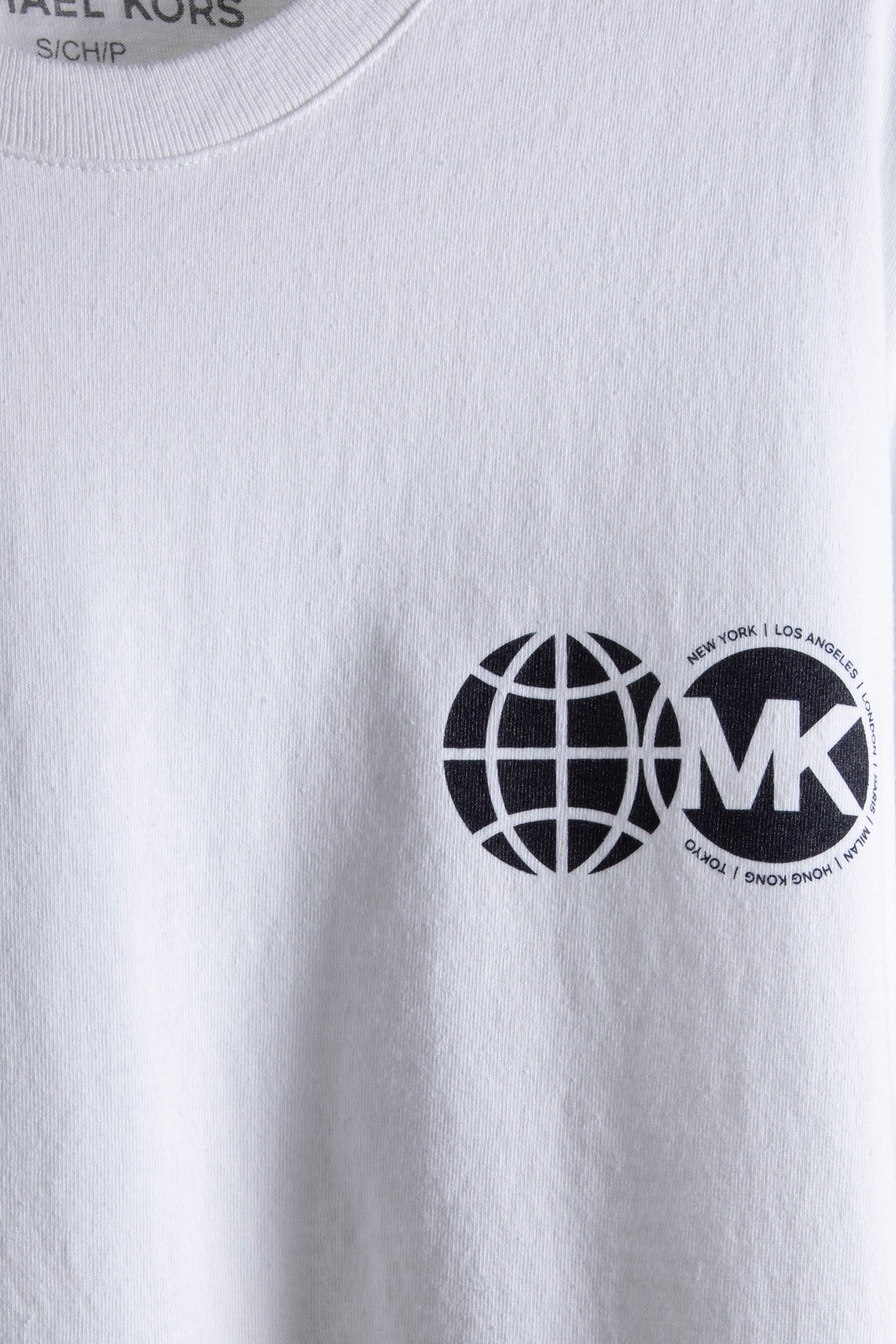 GLOBAL RECYCLED TEE WHITE 4