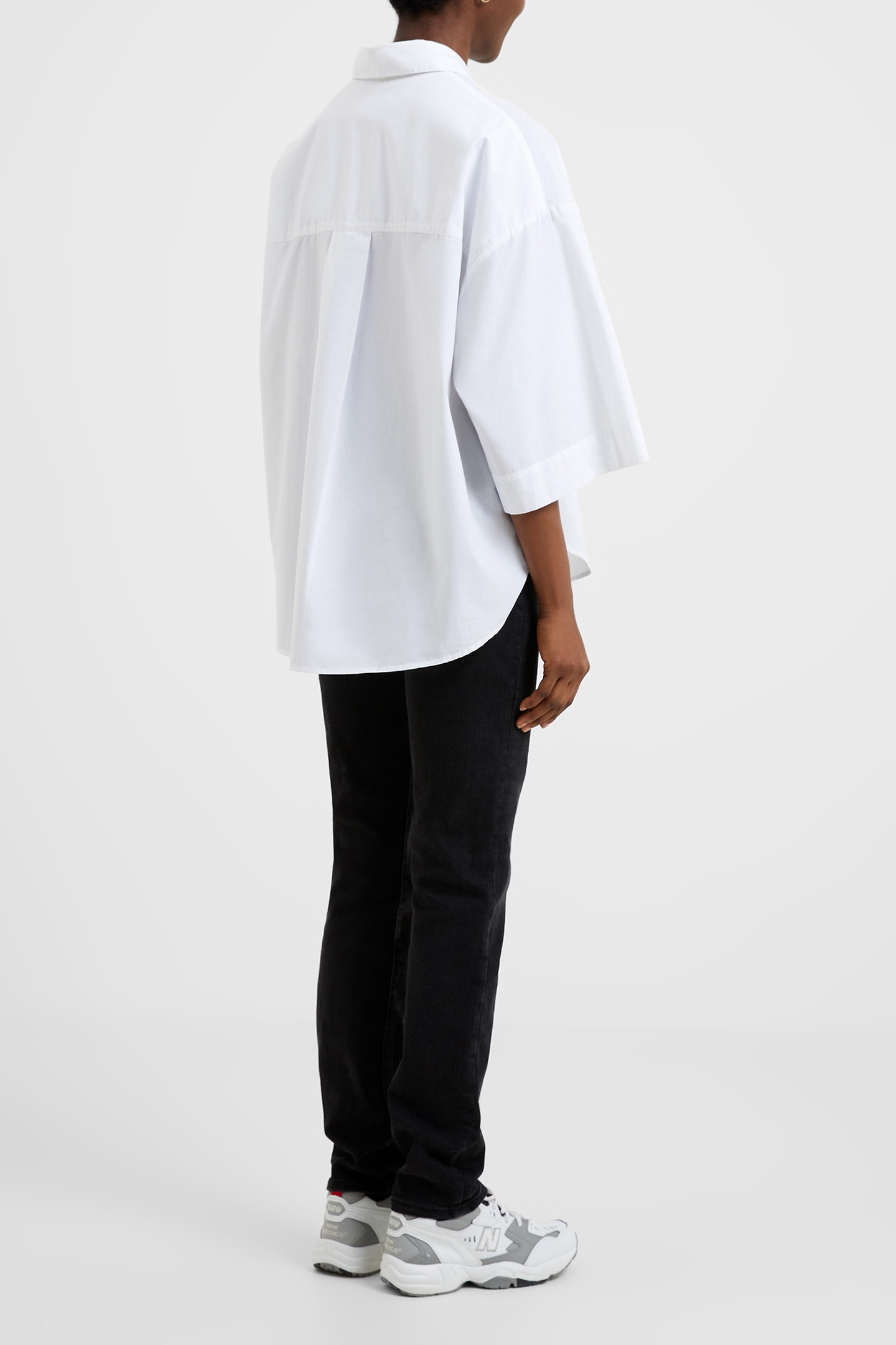 RHODES POPLIN SS POPOVER LINEN WHITE 3