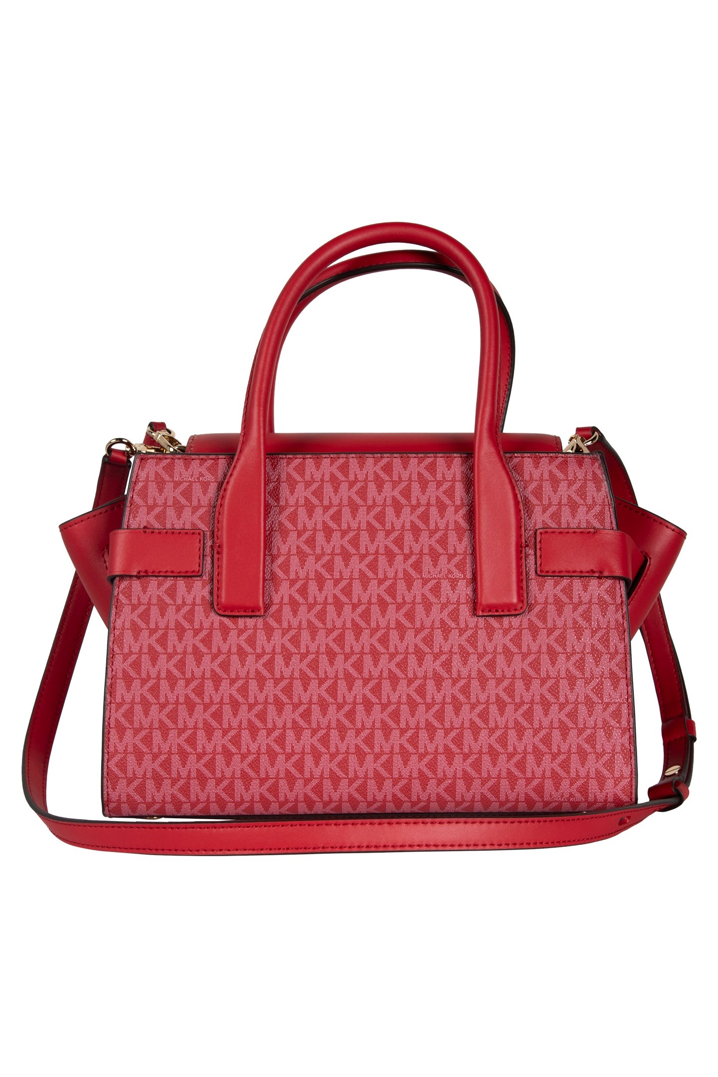 SM FLAP SATCHEL CRIMSON 3