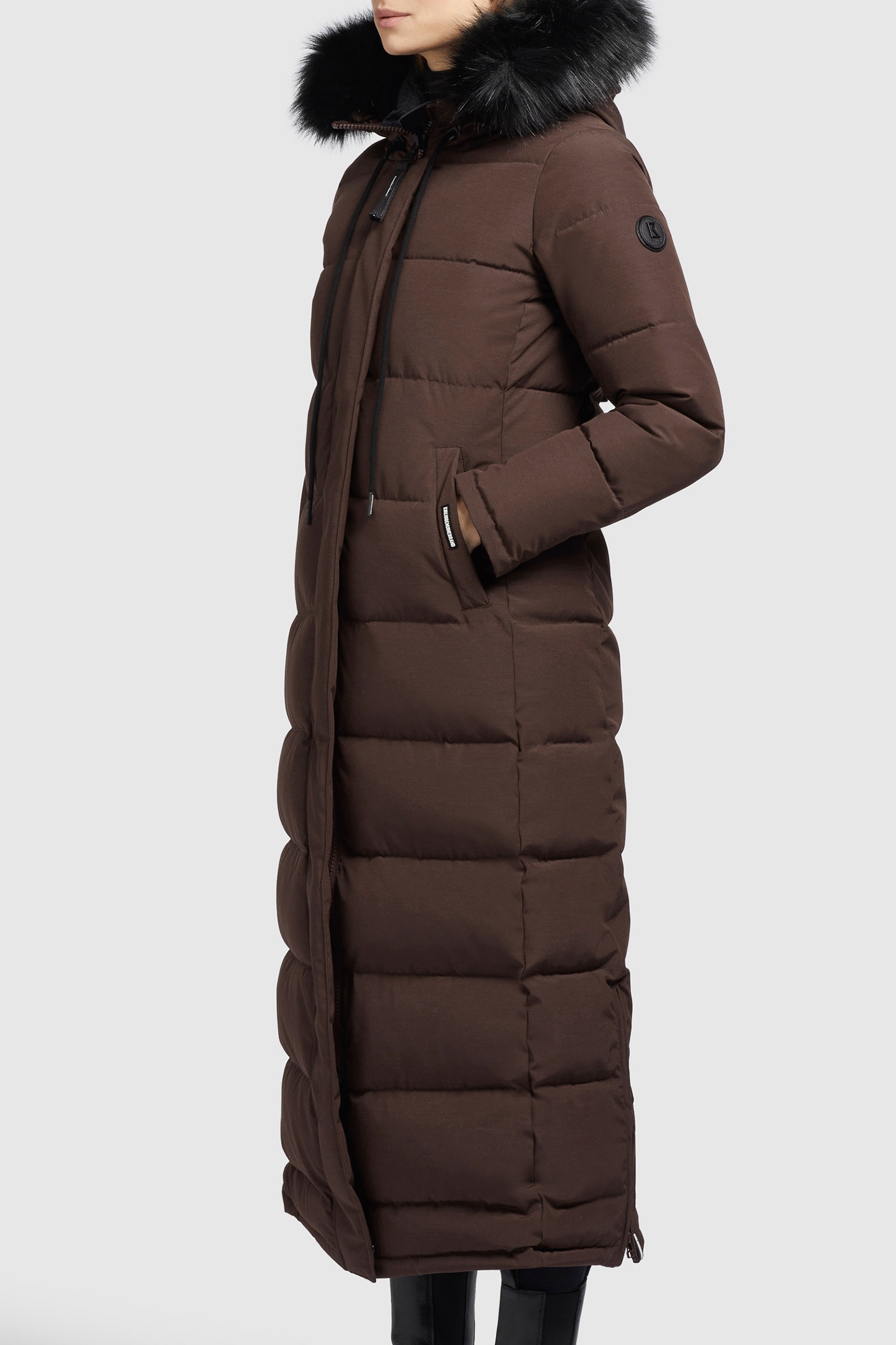 MARANA (WITH FUR) CHOCOLATE BROWN 3