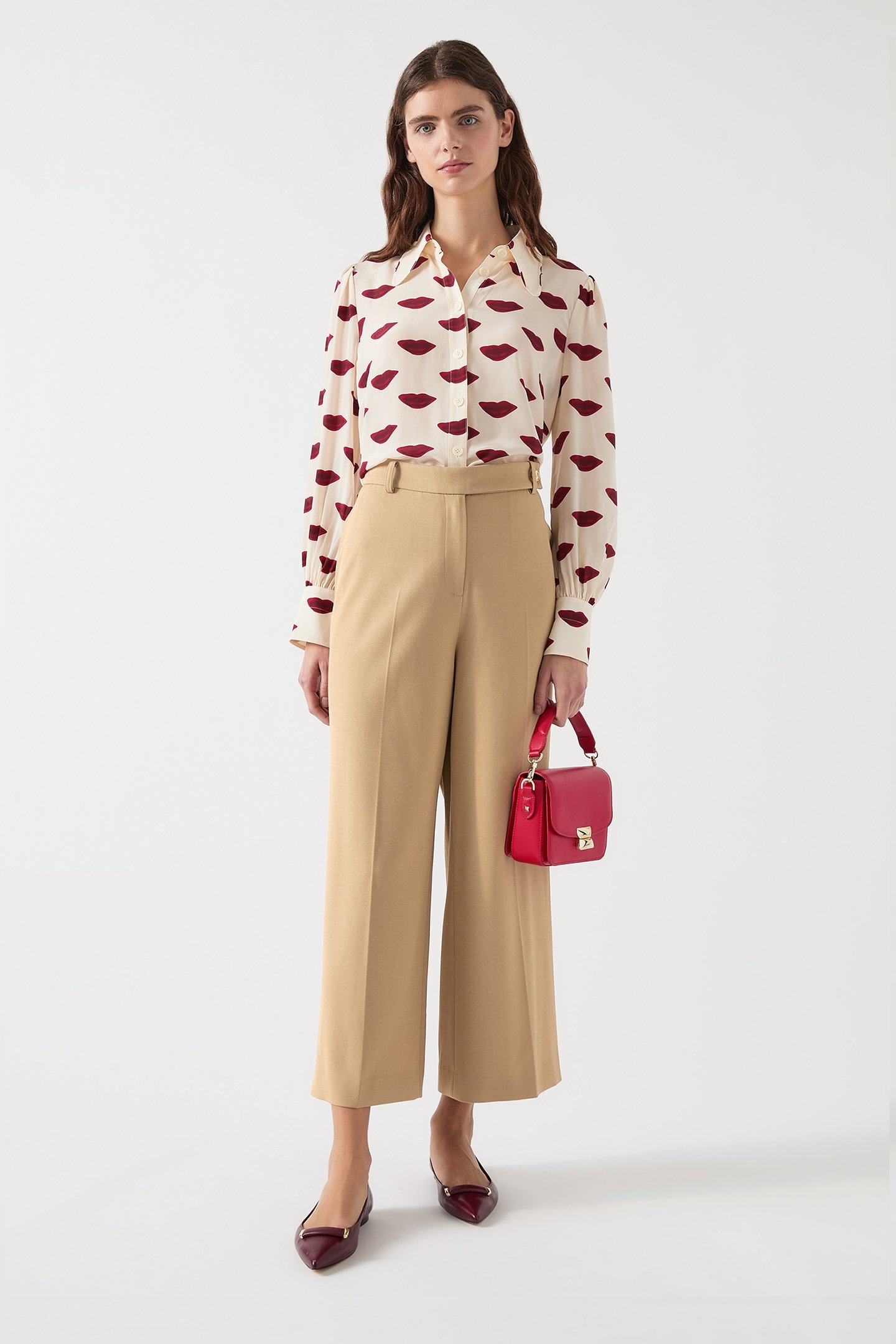 TR JOEL BUTTON DETAIL TR CAMEL 4