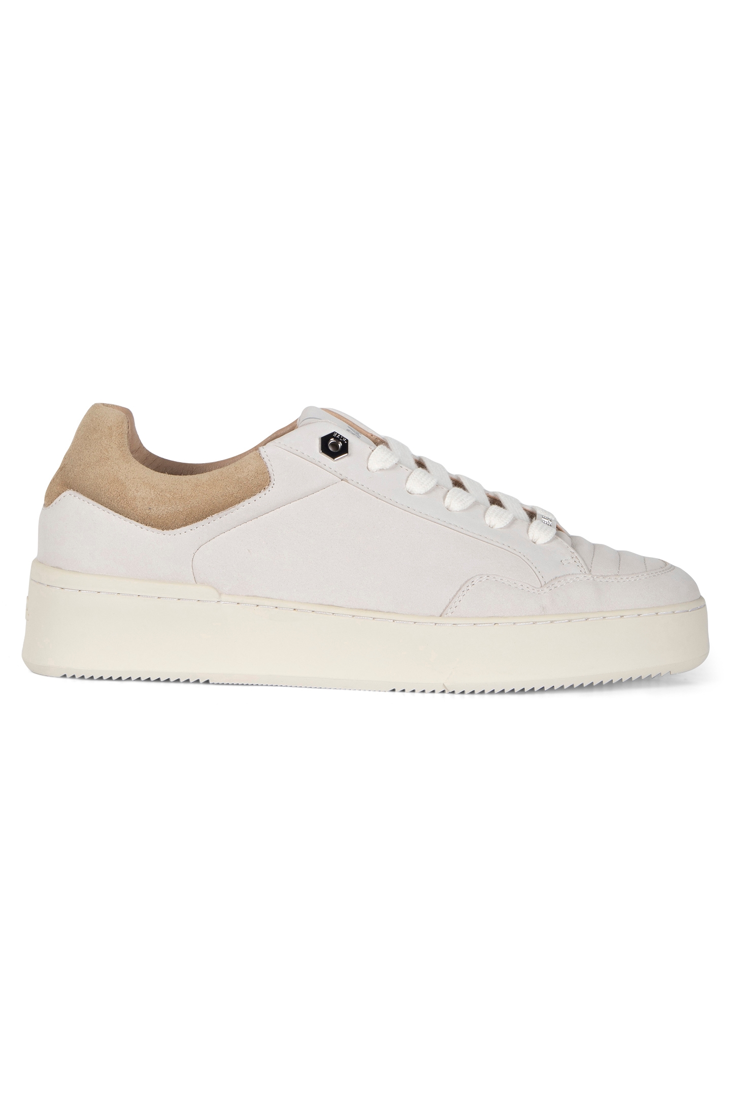 BT LEATHER SNEAKERS TAUPE/DOVE GREY 1
