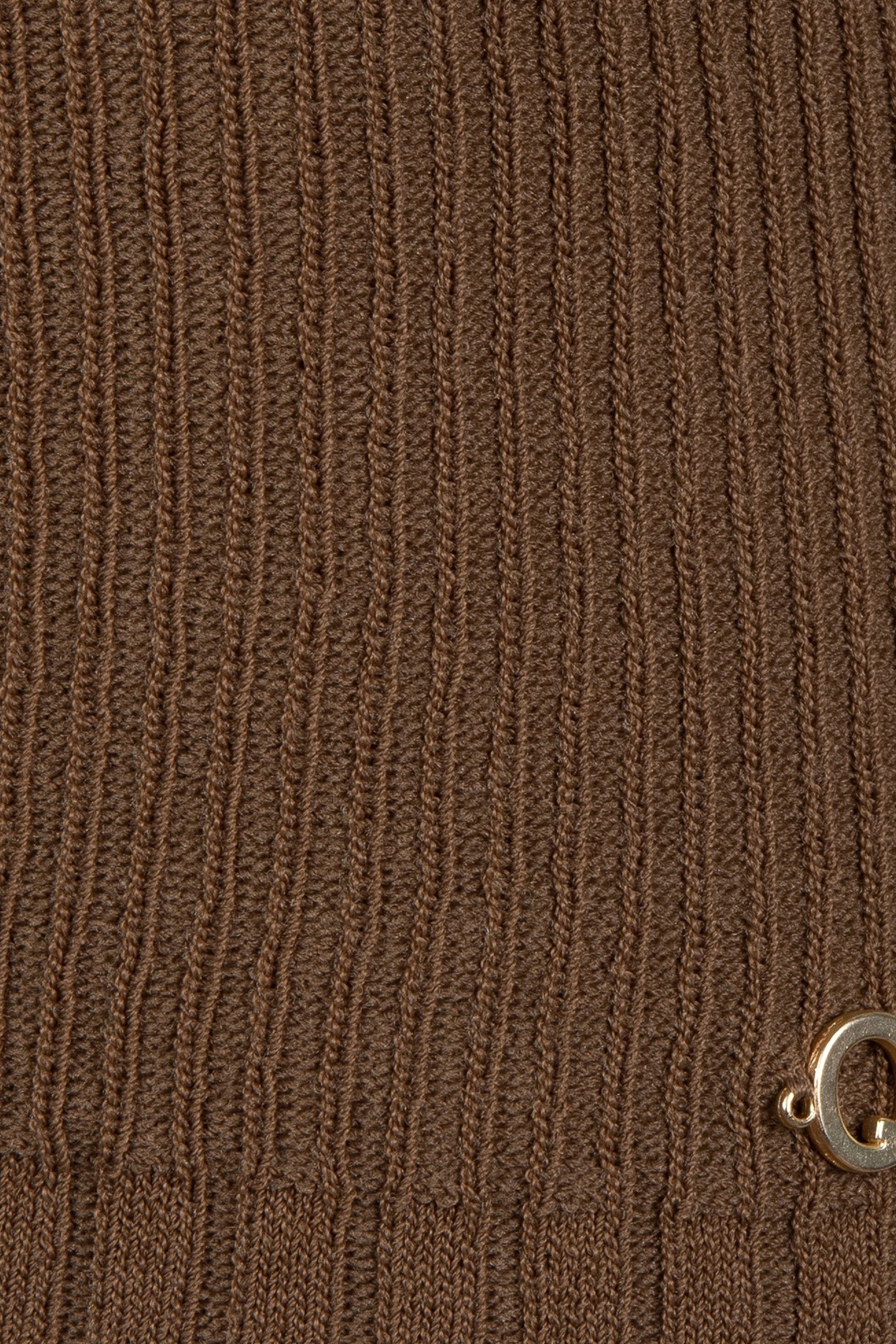 TOP KNITTED MIXED RIB ARMY GREEN 5