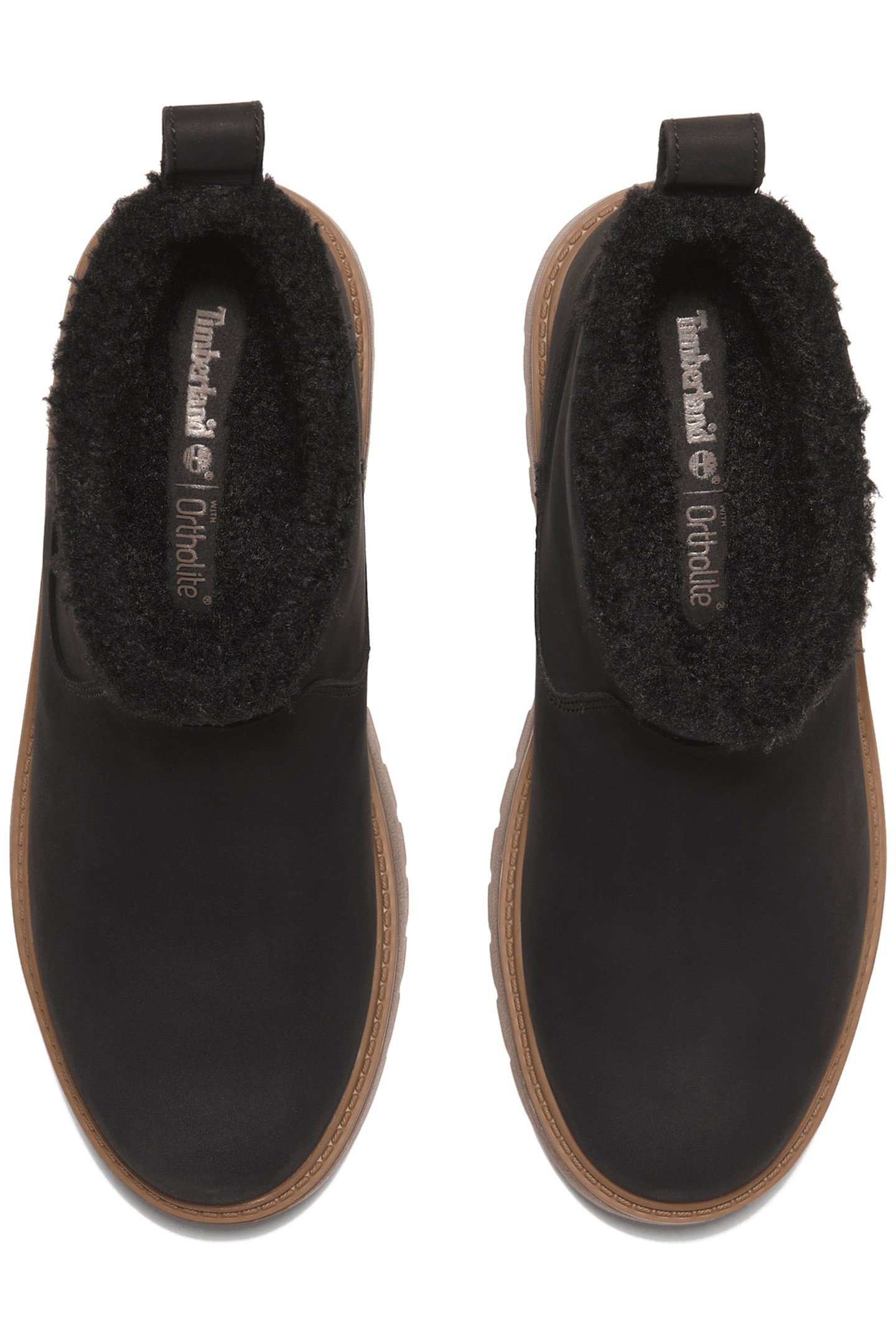 STONE STREET MID WARM LINED BOOT BLACK NUBUCK 3