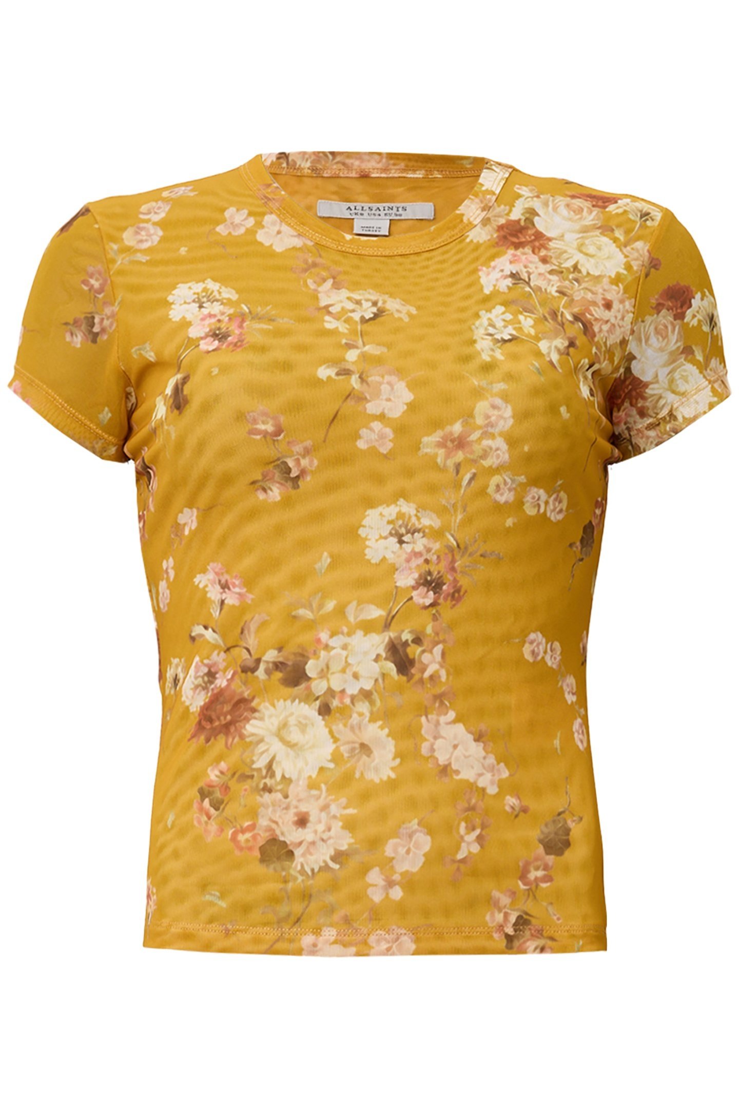 ELLIE MESH TEE ARMADA DEEP YELLOW 4