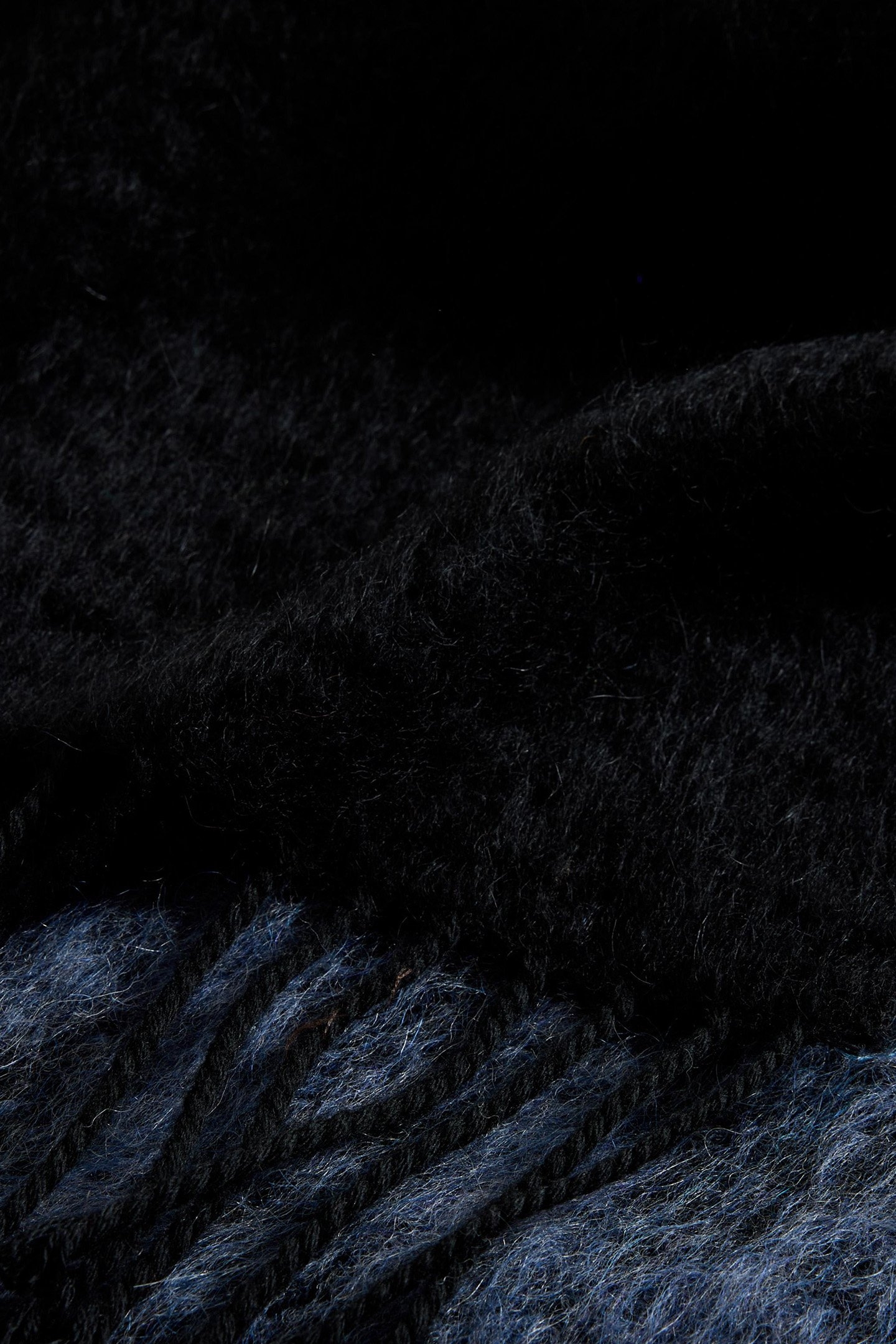 MIXED COLOR SCARF INK BLUE 3