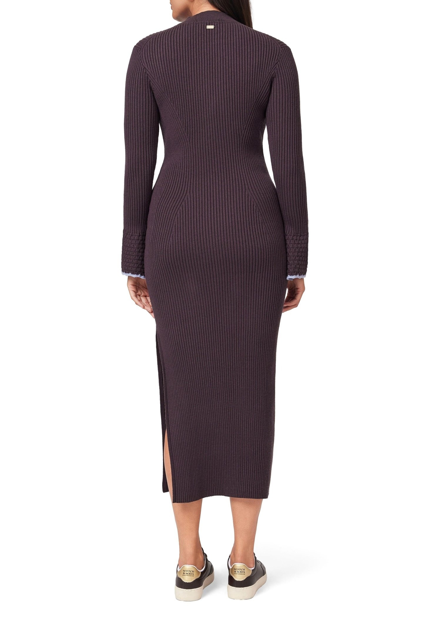 MOCK NKDRESS SEAL BROWN 4