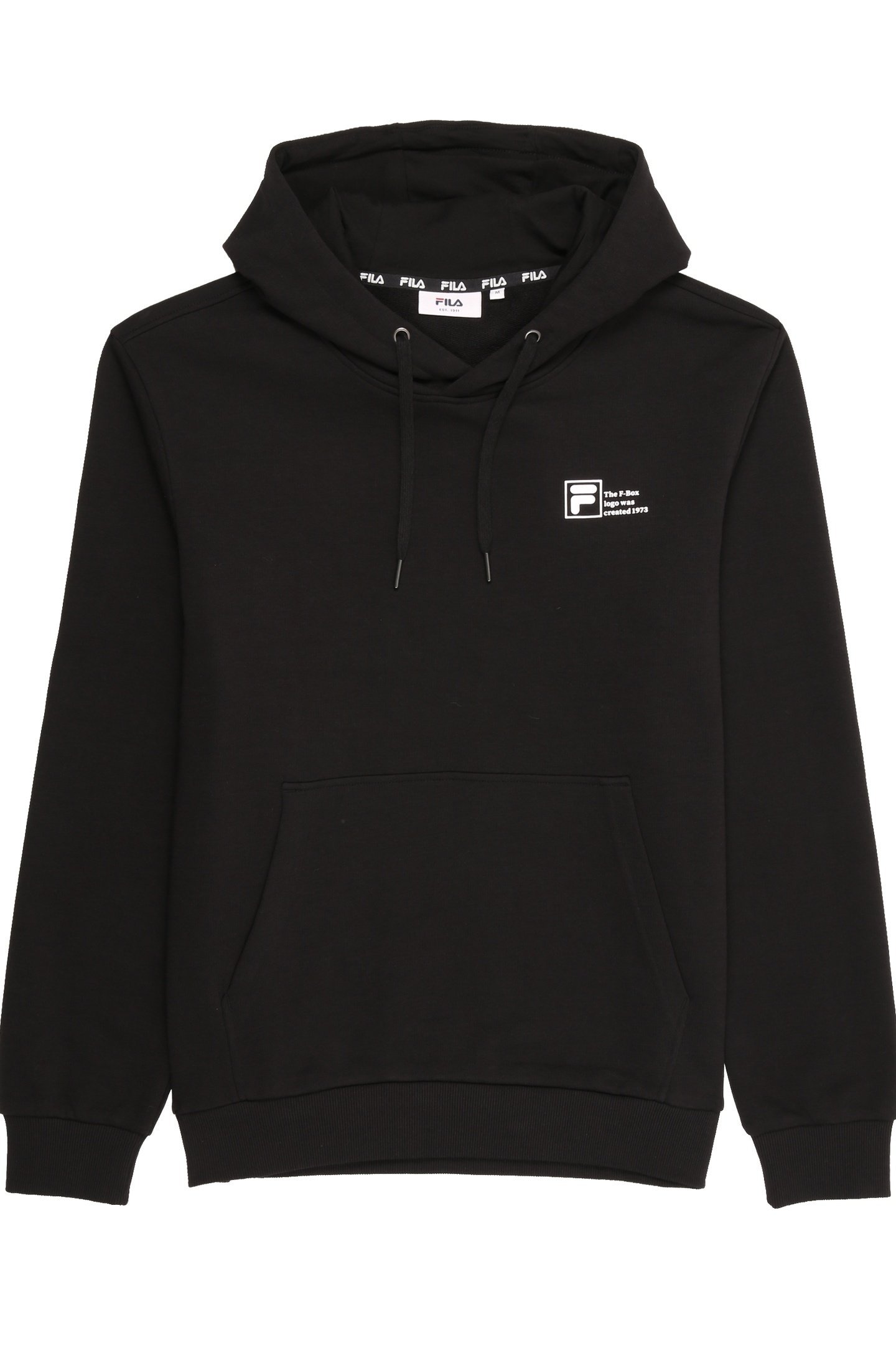 ZWICKAU GRAPHIC LOGO HOODIE BLACK 1