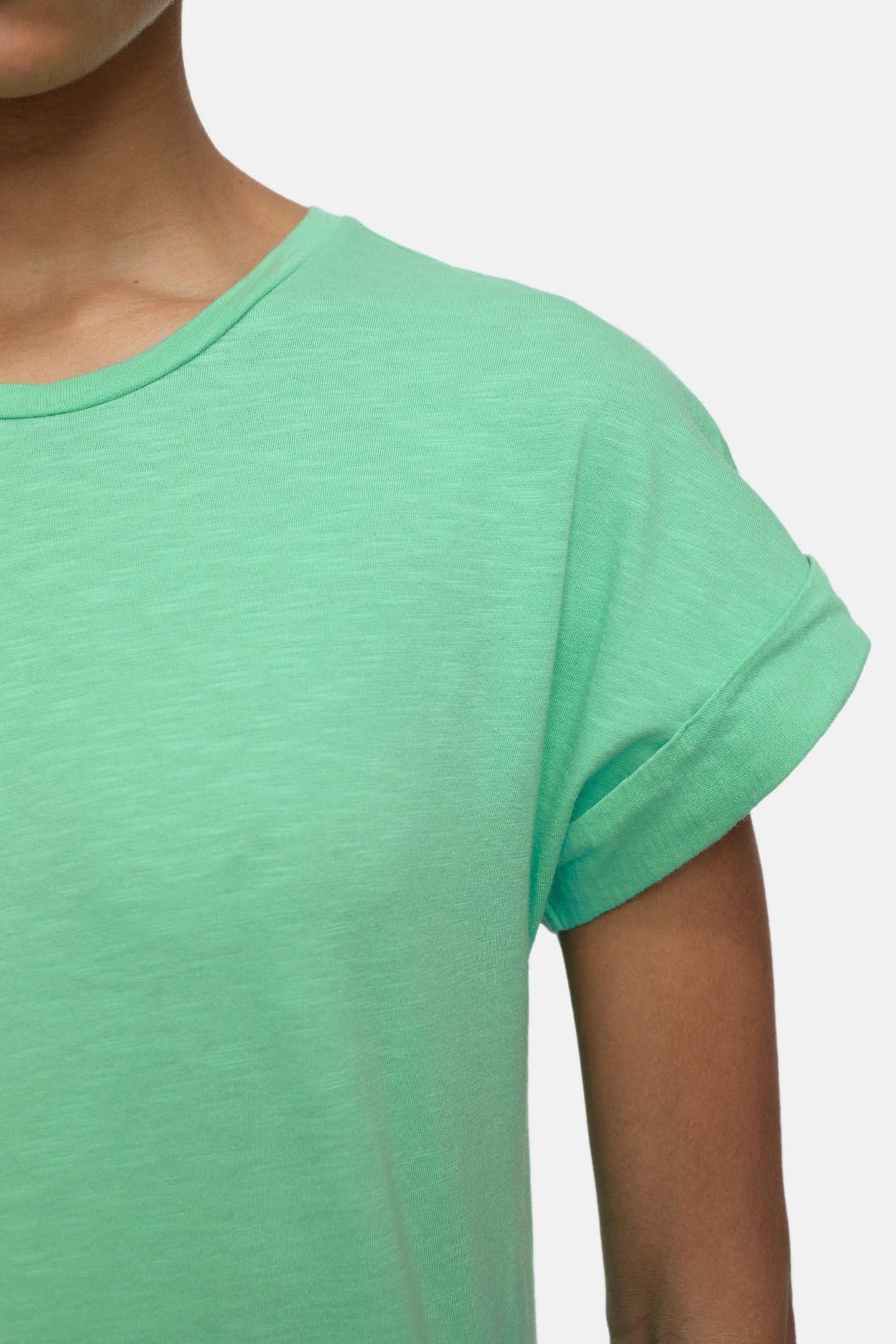 TURN UP T-SHIRT GREEN KICK 4