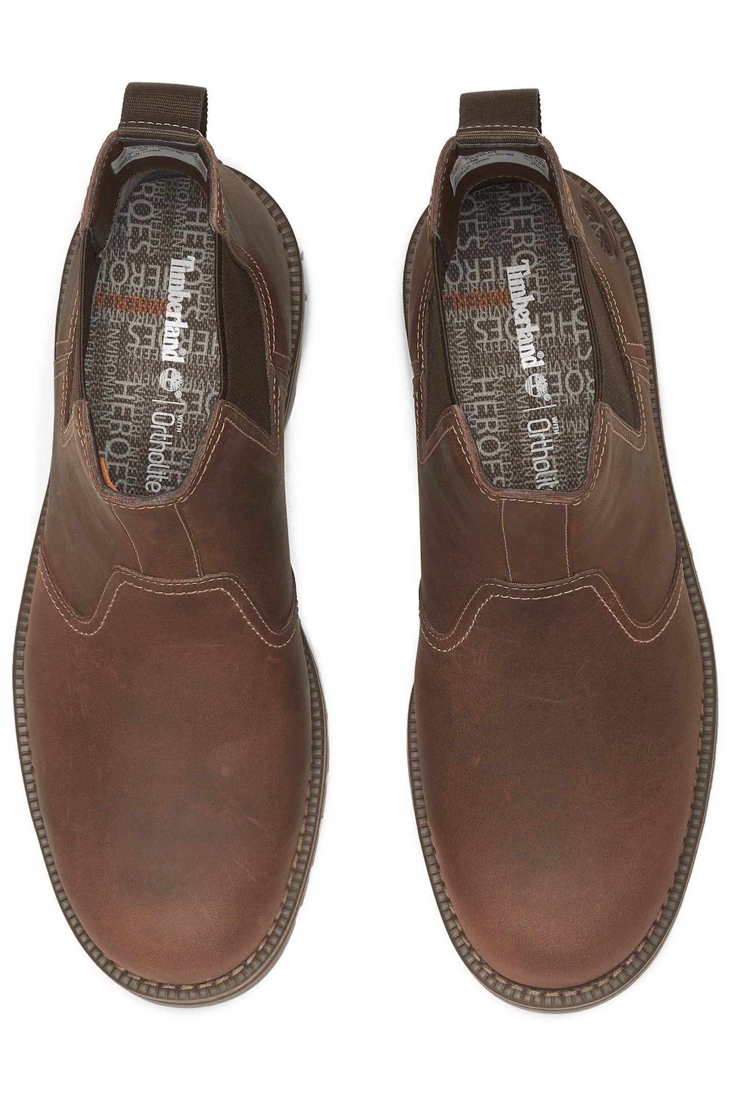 LARCHMONT MID CHELSEA BOOT BROWNIE 8