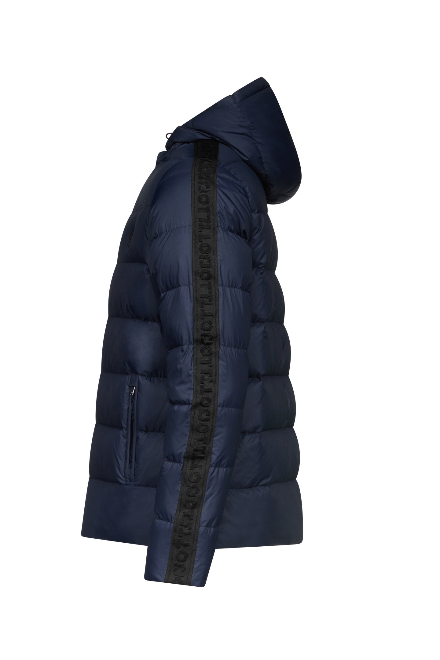 JOHN RIBBON DOWN JACKET NAVY 2