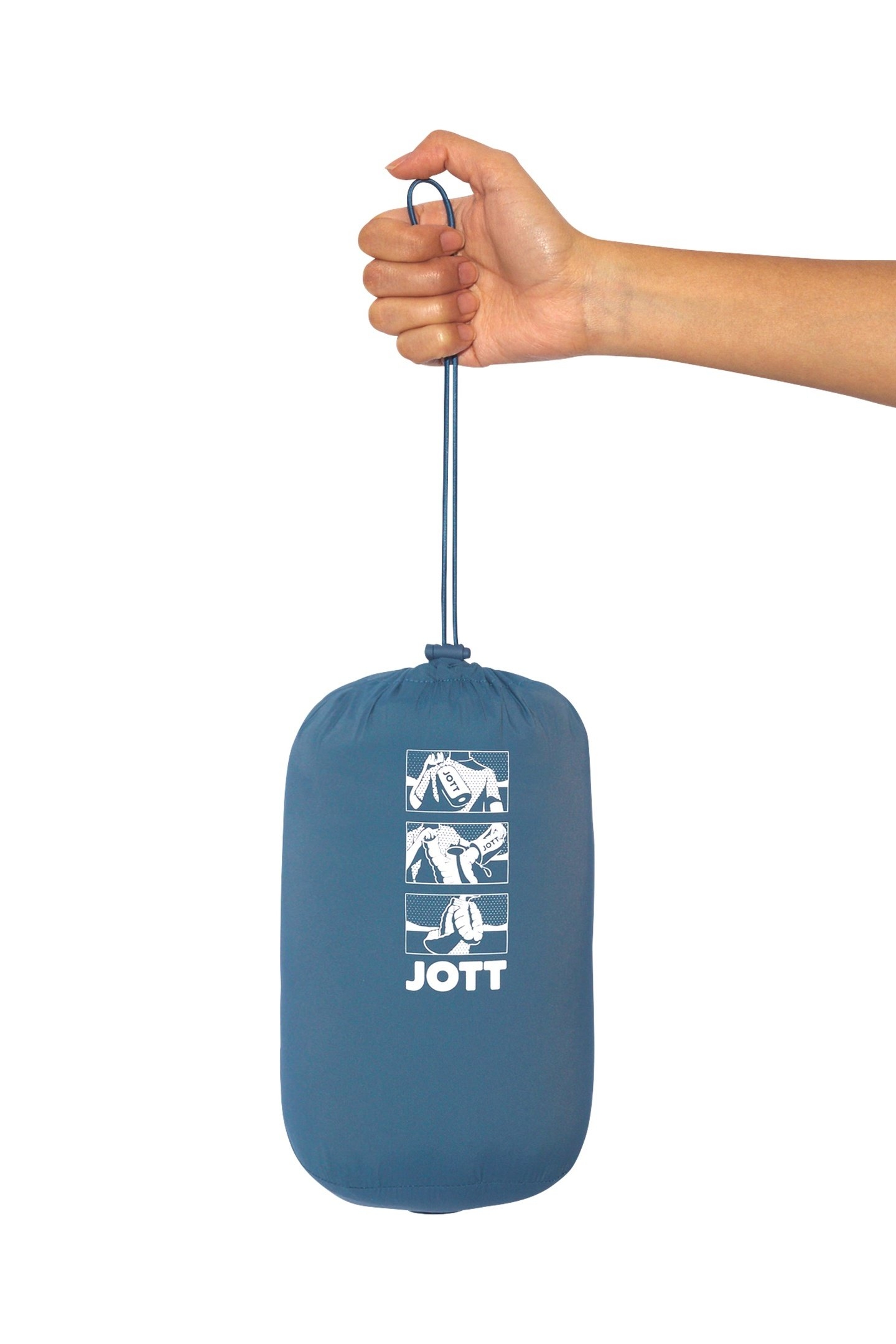 MAIA DOWN JACKET BLUE JEAN 4