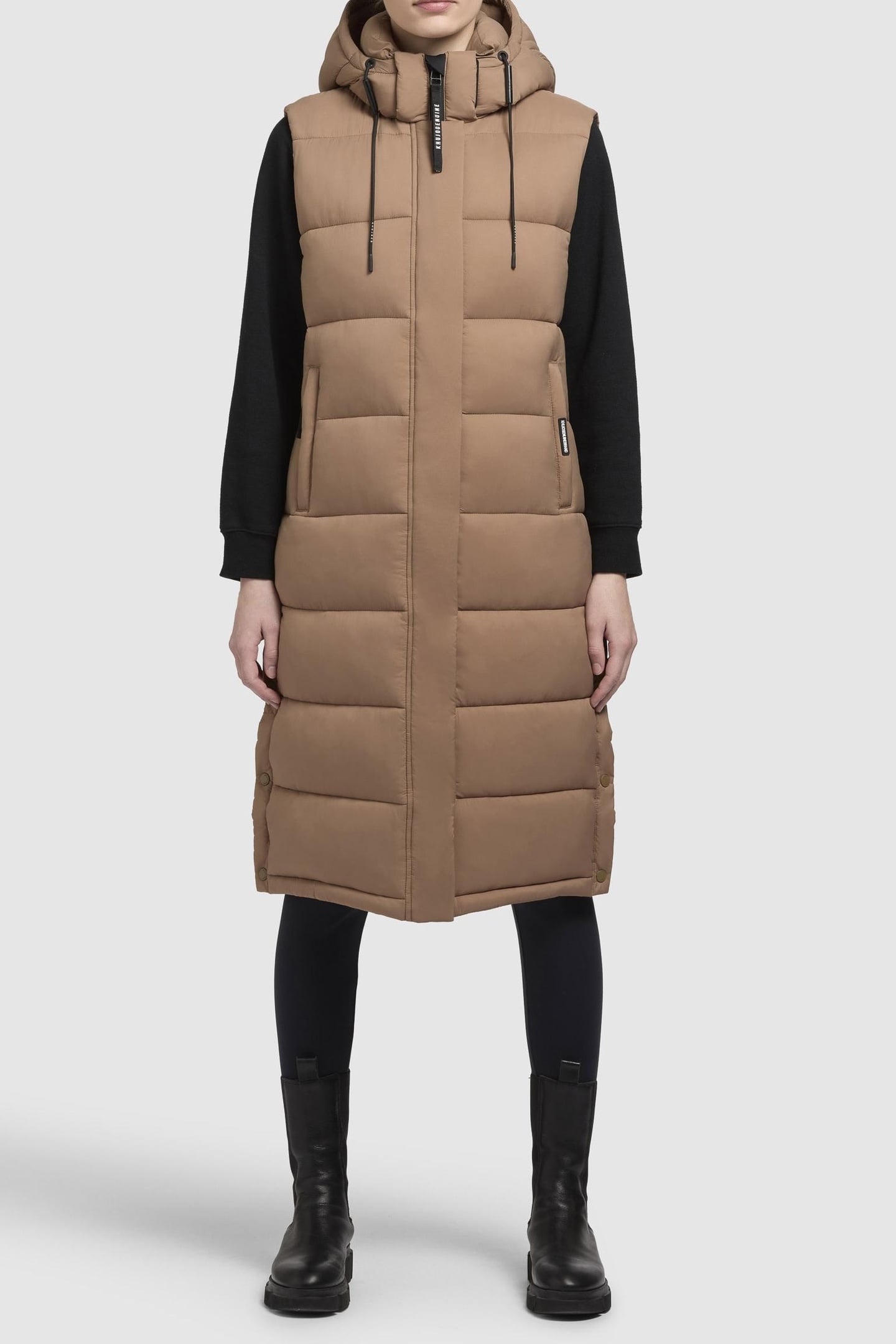 TOURIN3 MATT VEST INDIAN NOUGAT 3