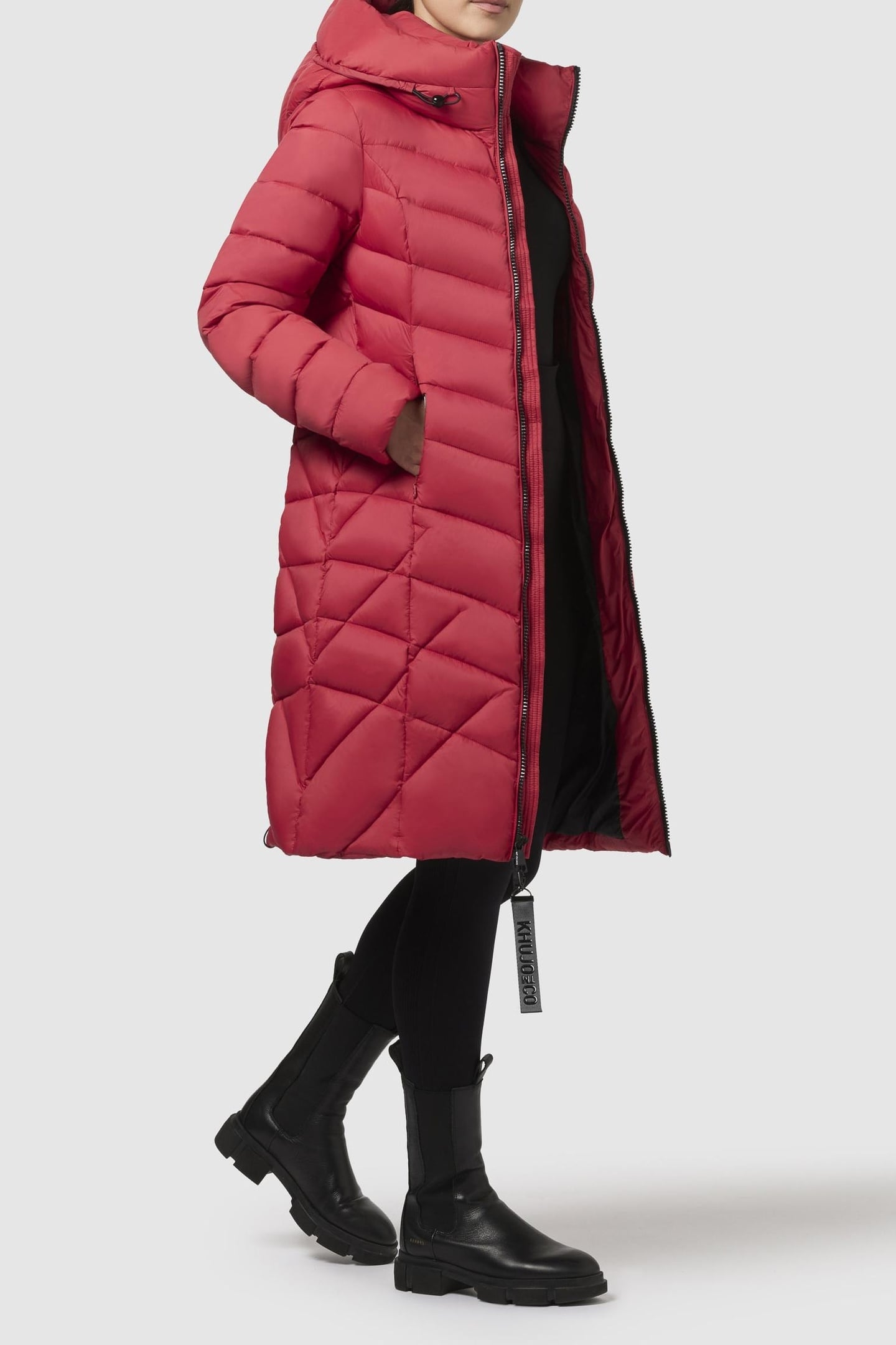 ODANA3 COAT OCHRE RED 2