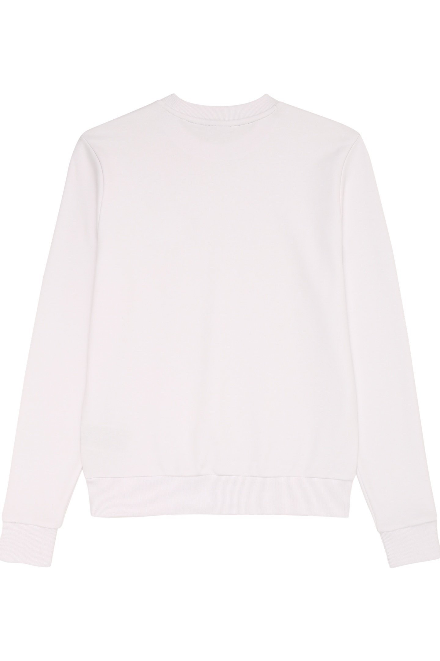 ZDUNA LOGO CREW SWEAT BRIGHT WHITE 2