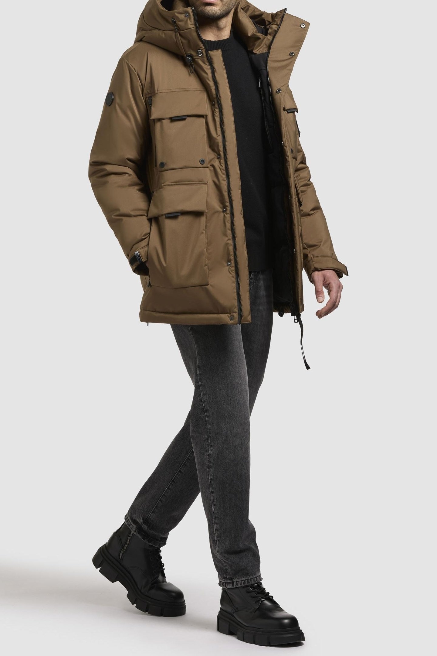 HAKET JACKET KHAKI BROWN 2