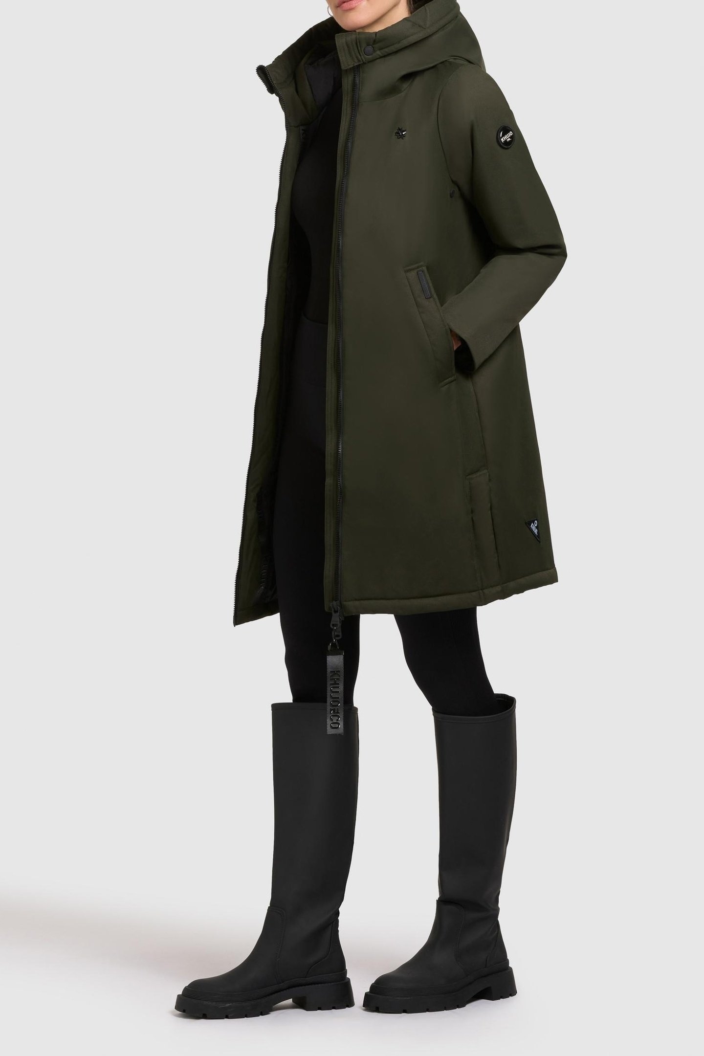 KAAY COAT DEEP GREEN 3
