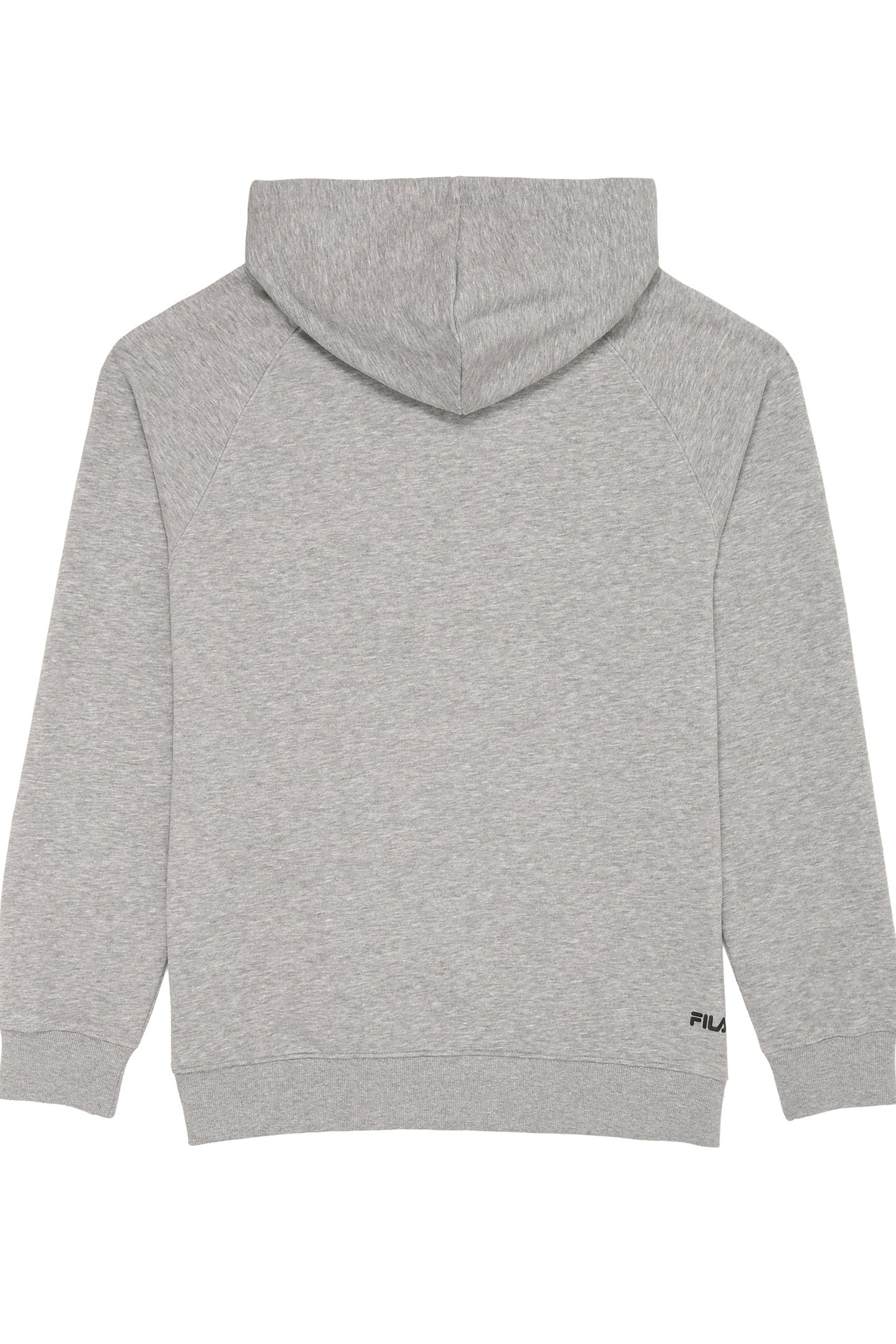 ZEDDAM LOGO HOODIE MEDIUM GREY MELANGE 2
