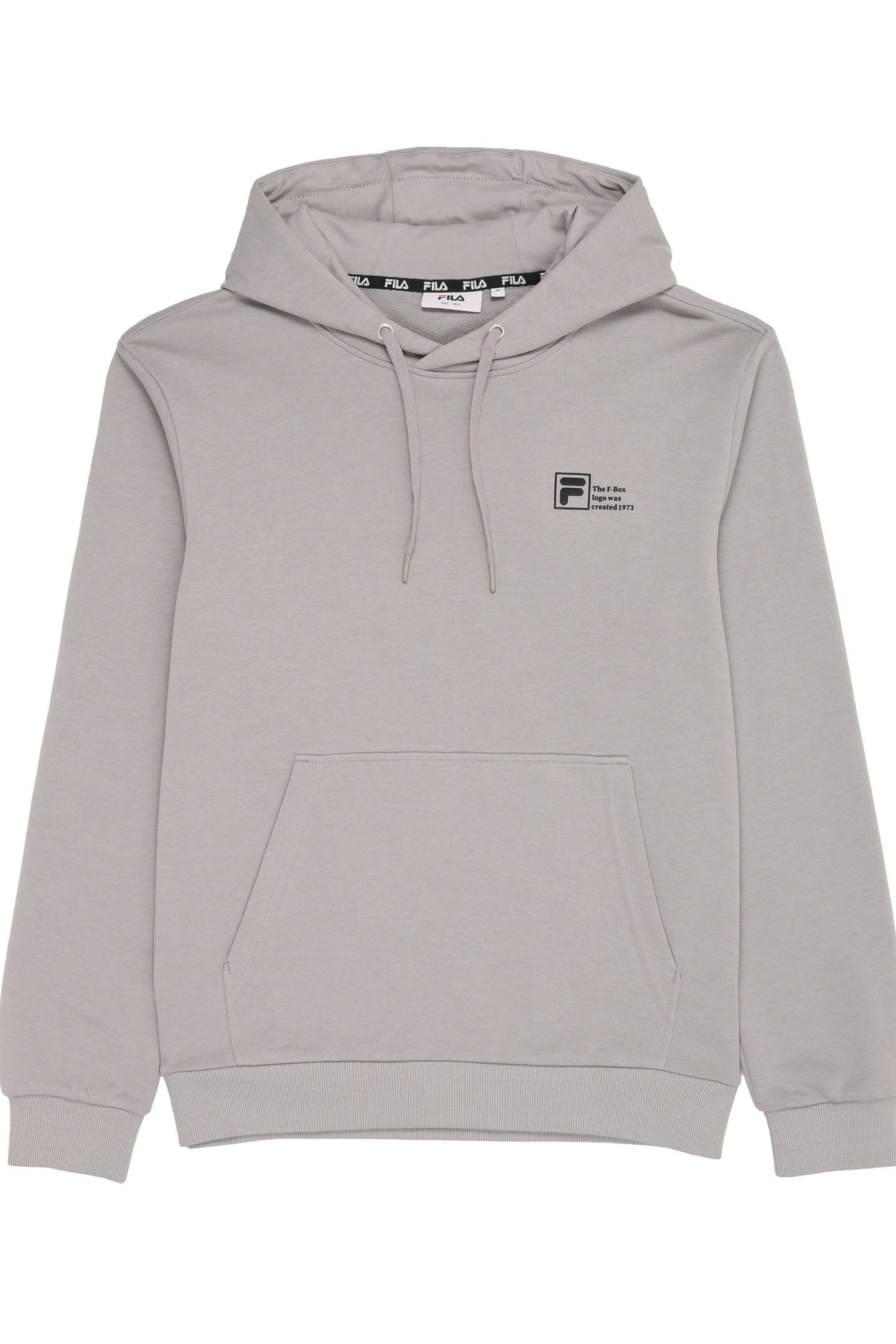 ZWICKAU GRAPHIC LOGO HOODIE ULTIMATE GRAY 1