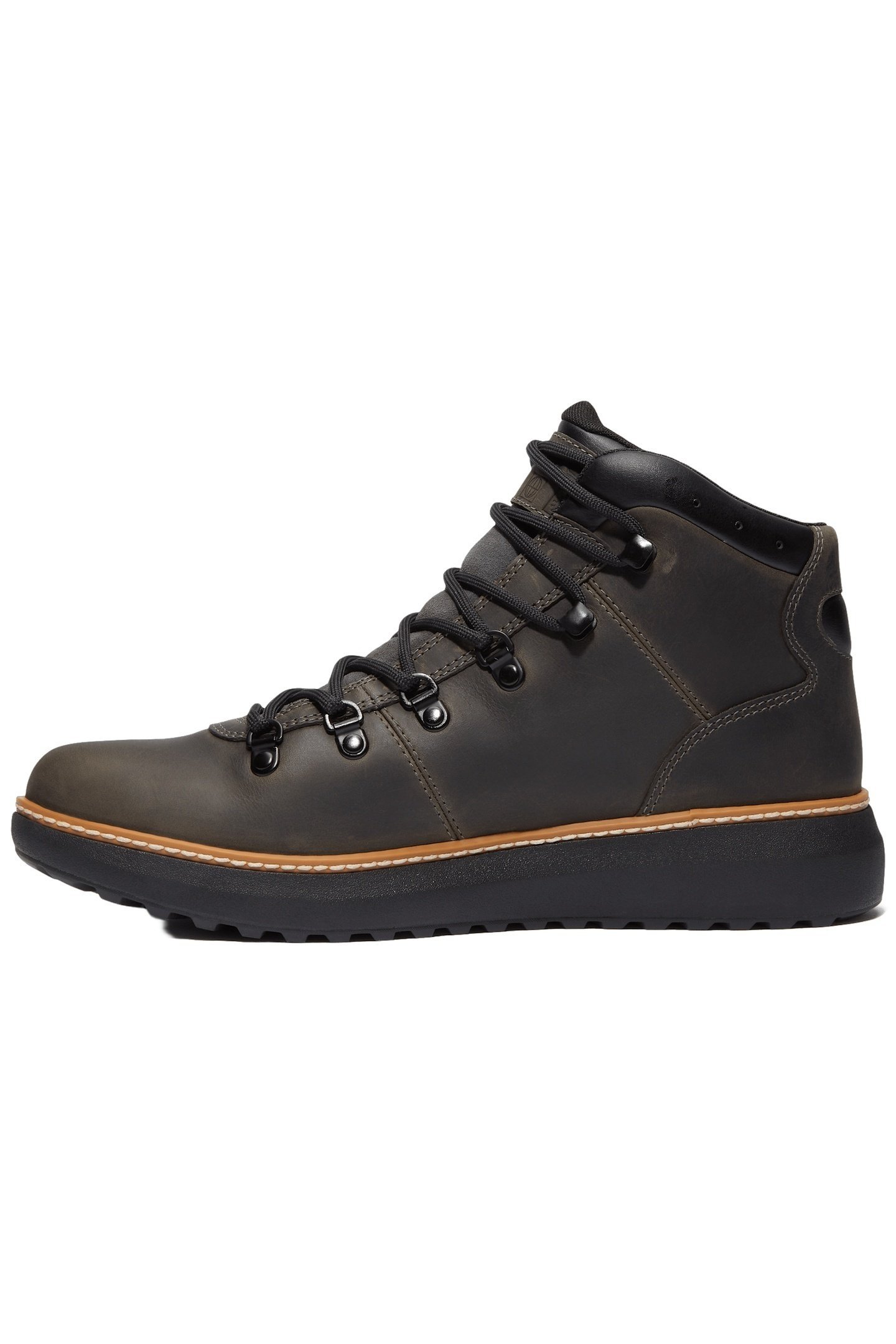 HUDSON ROAD MID LACE UP WATERPROOF CHUKKA BOOT DARK GREY FUL 4