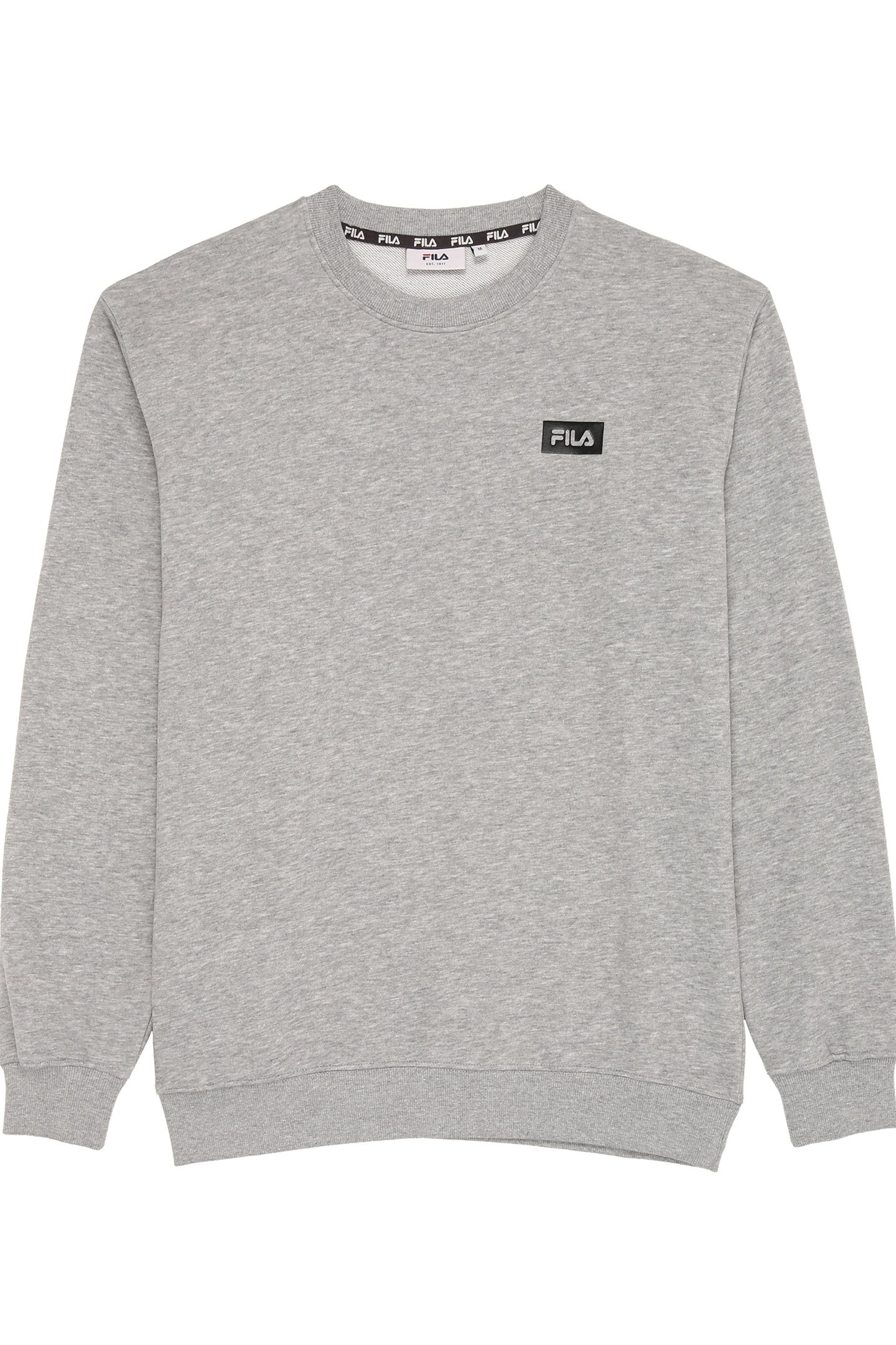 SILON CREW SWEAT MEDIUM GREY MELANGE 1