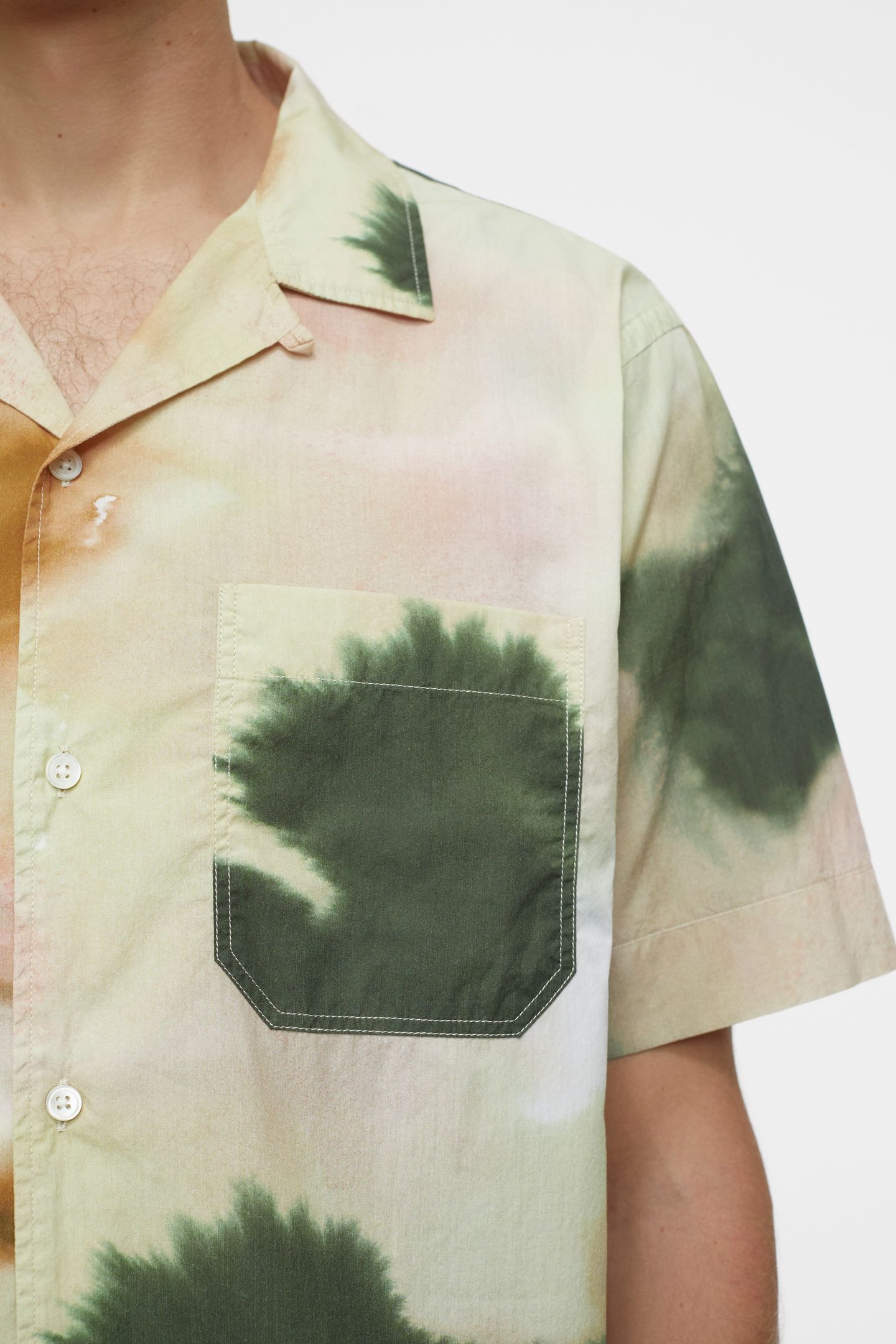 SHORT SLEEVED SHIRT SAGE TEA 5