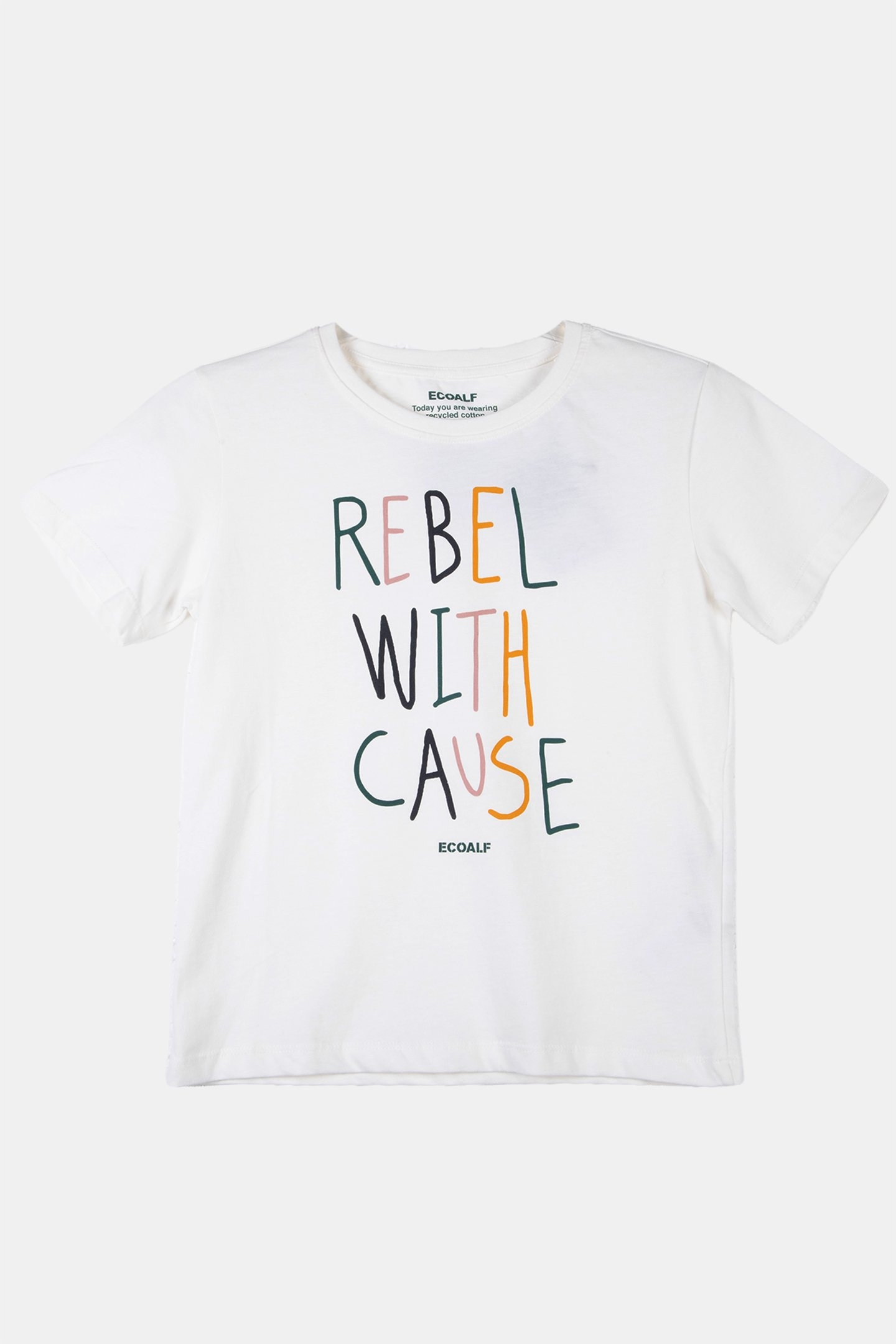 REBEL MULTIALF KIDS T-SHIRT OFF WHITE 1
