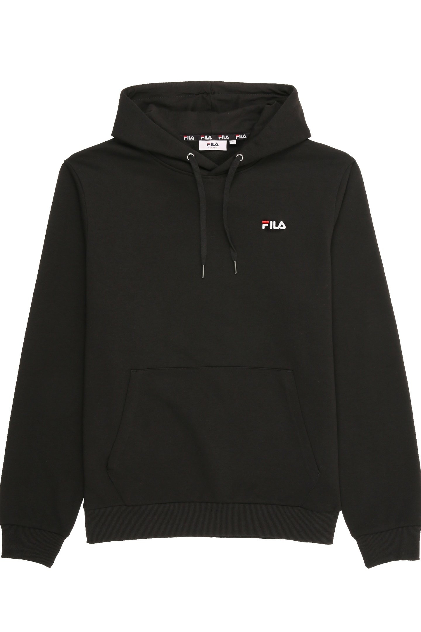 ZEVENAR LOGO HOODIE BLACK 1