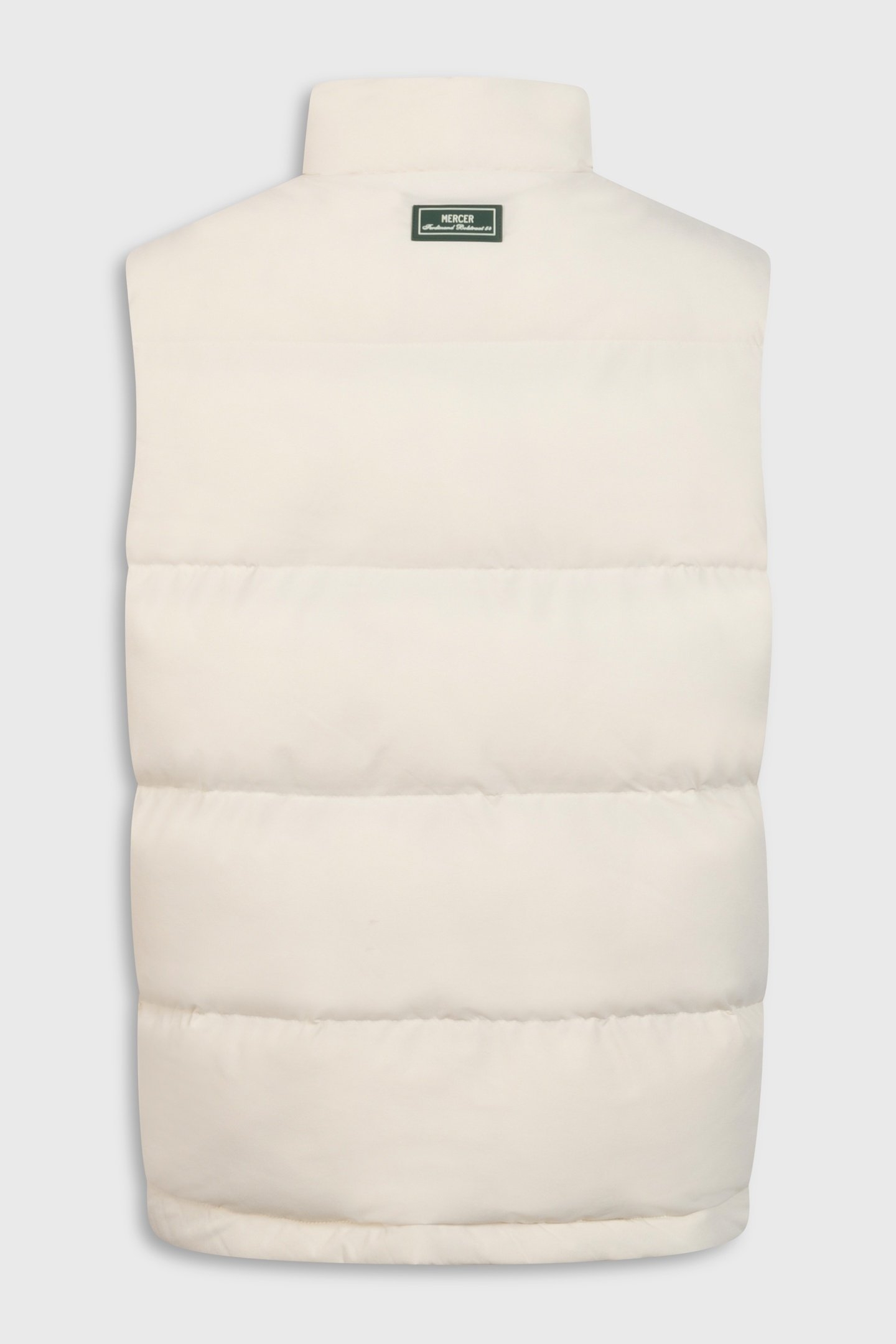 THE MERCER BODYWARMER OFF WHITE 5